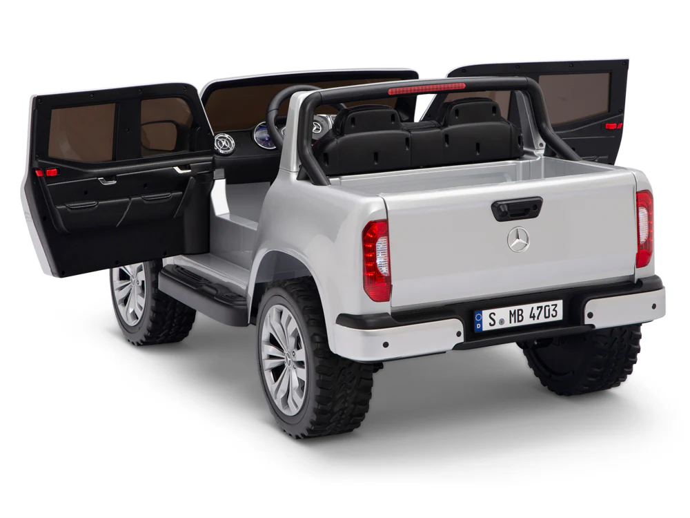 Mercedes Benz Electric Ride On Truck For Children W/Magic Cars® Wireless Parental Control - Image 77