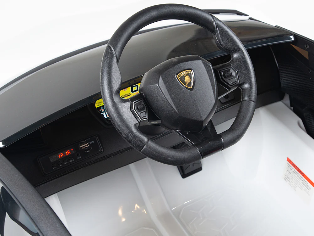 Lamborghini Aventador Ride On 12v Toy Car For Children W/Magic Cars® Parental Control - Image 13