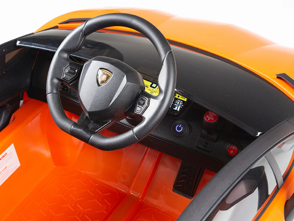 Lamborghini Aventador Ride On 12v Toy Car For Children W/Magic Cars® Parental Control - Image 38