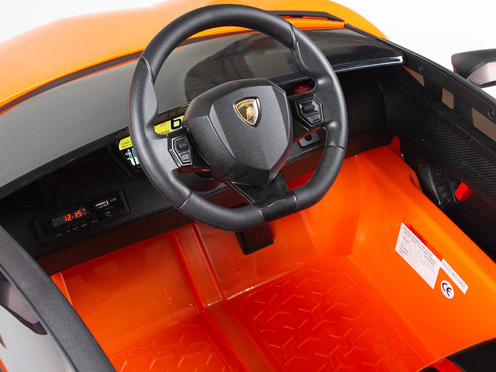 Lamborghini Aventador Ride On 12v Toy Car For Children W/Magic Cars® Parental Control - Image 39