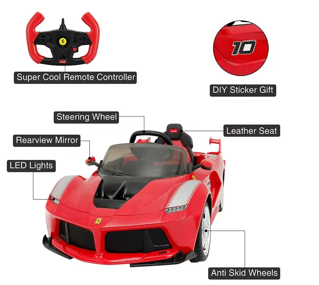 World Famous LaFerrari Edition Ferrari Electric Ride On Car For Children W/Wireless Parental Control - Image 4