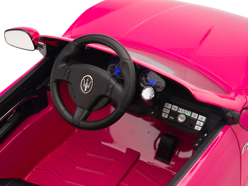 Maserati Ride On Electric Car For Children W/Magic Cars® Wireless Parental Control - Image 9