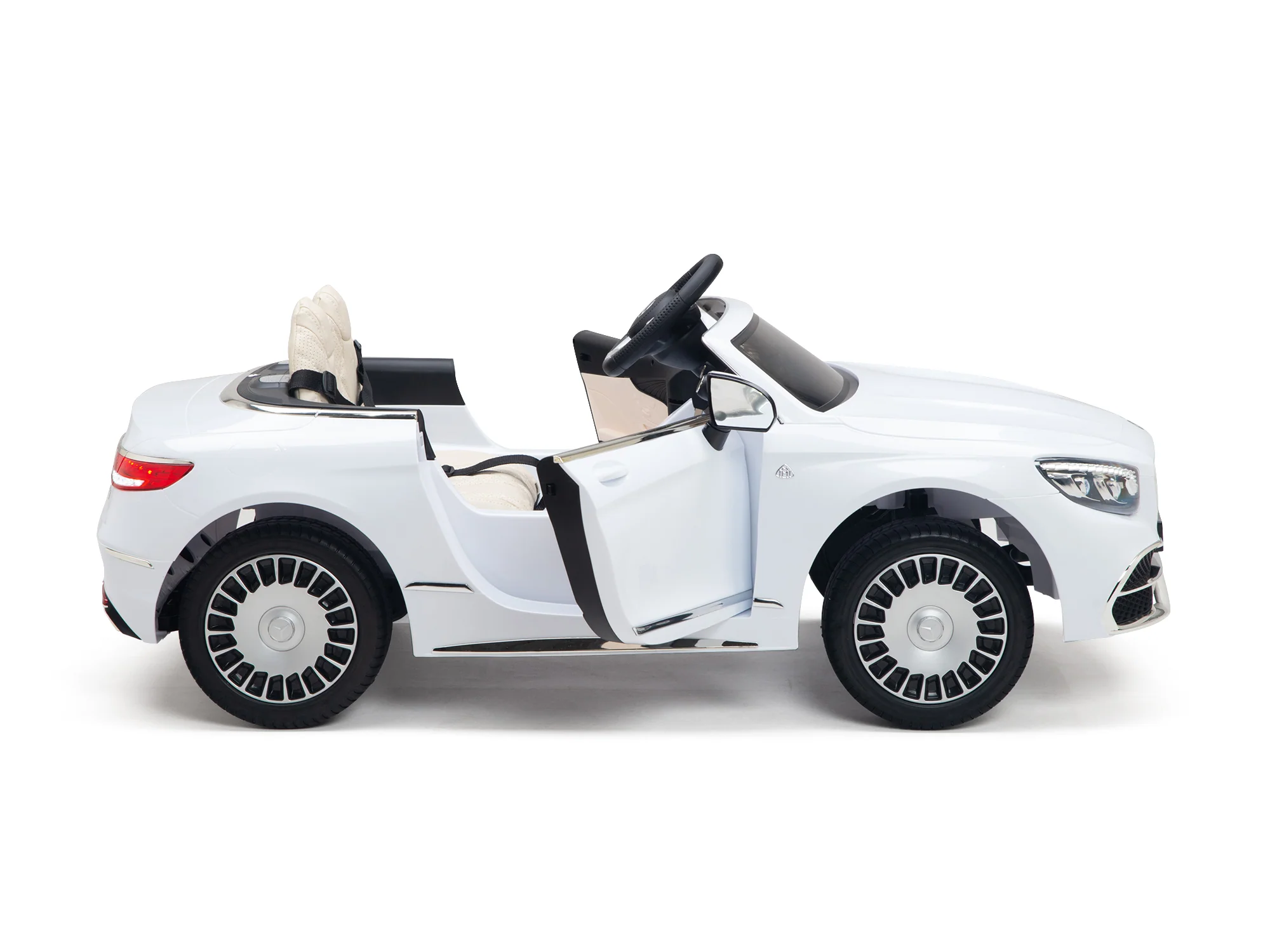 Pink Princess Mercedes Ride On Car For Girls W/Magic Cars® Wireless Parental Control - Image 102