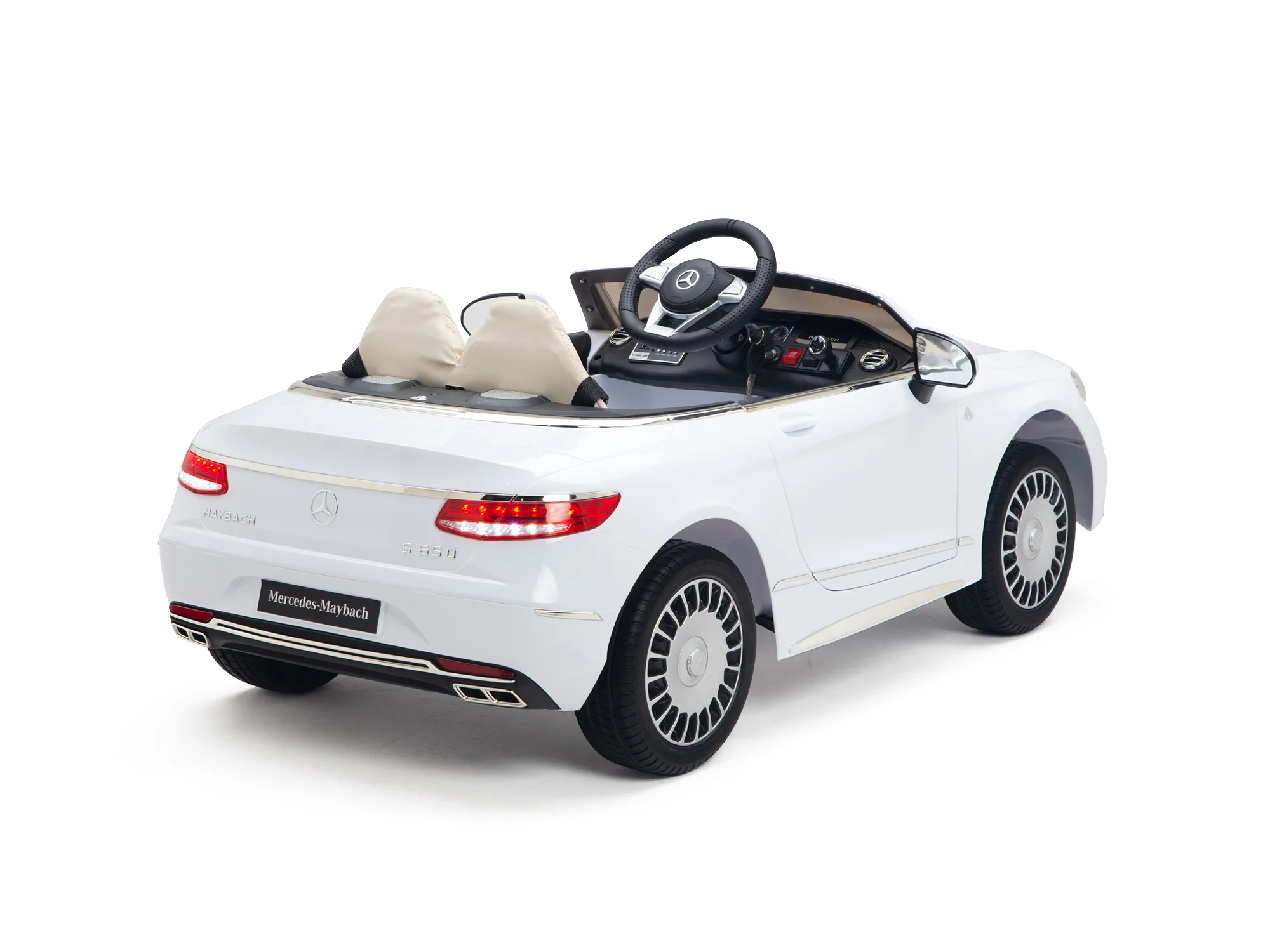 Pink Princess Mercedes Ride On Car For Girls W/Magic Cars® Wireless Parental Control - Image 104