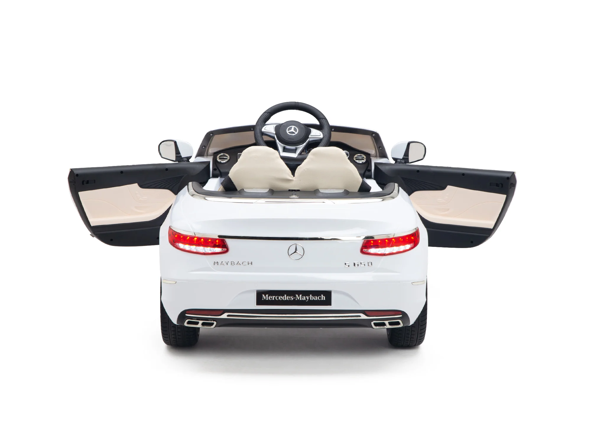 Pink Princess Mercedes Ride On Car For Girls W/Magic Cars® Wireless Parental Control - Image 110