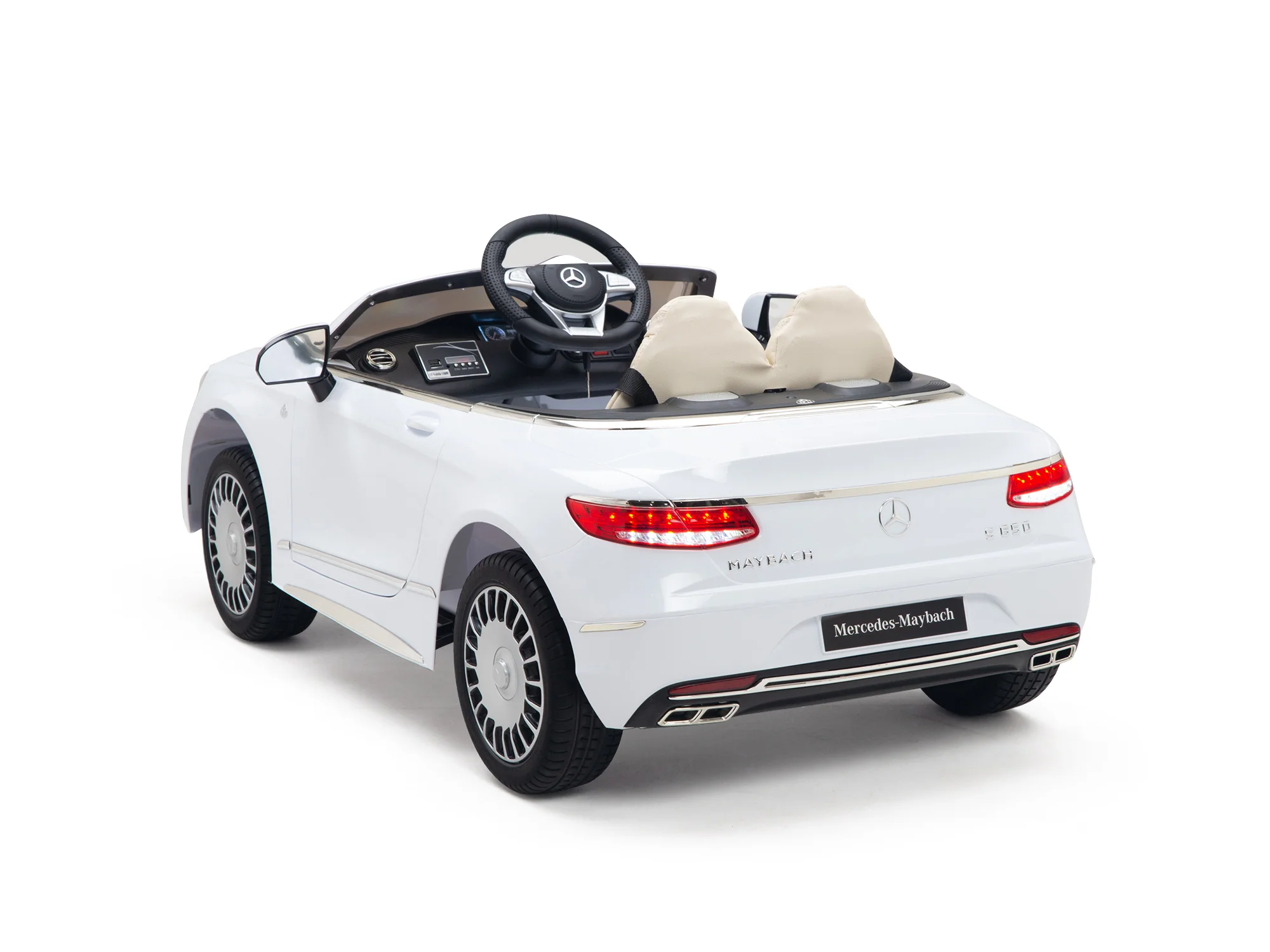 Pink Princess Mercedes Ride On Car For Girls W/Magic Cars® Wireless Parental Control - Image 113