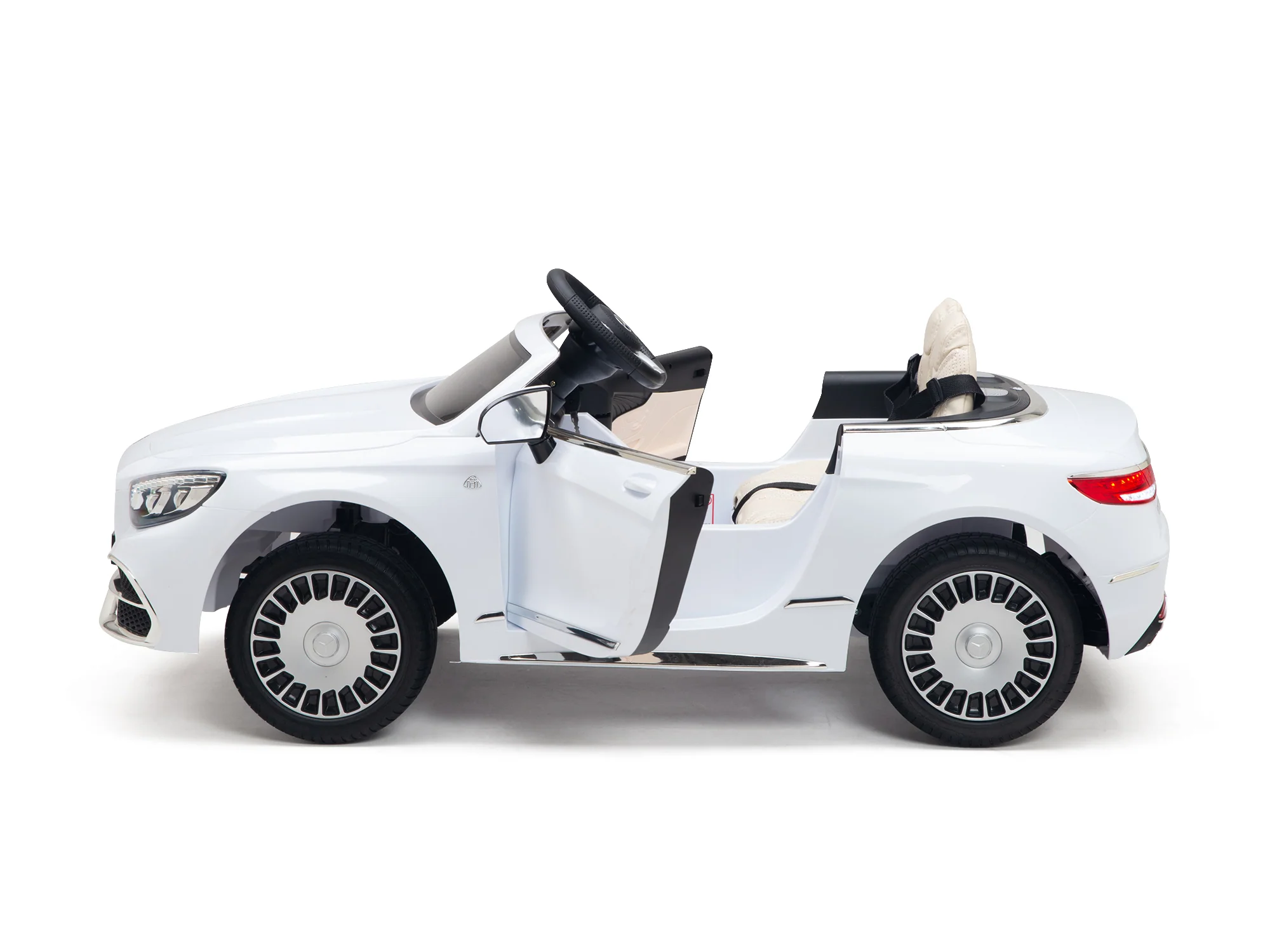 Pink Princess Mercedes Ride On Car For Girls W/Magic Cars® Wireless Parental Control - Image 115