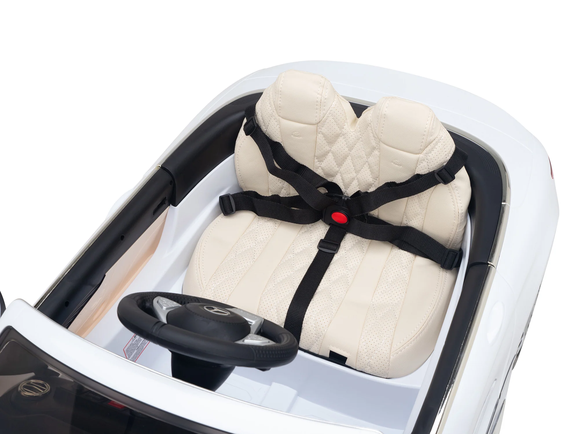 Pink Princess Mercedes Ride On Car For Girls W/Magic Cars® Wireless Parental Control - Image 120