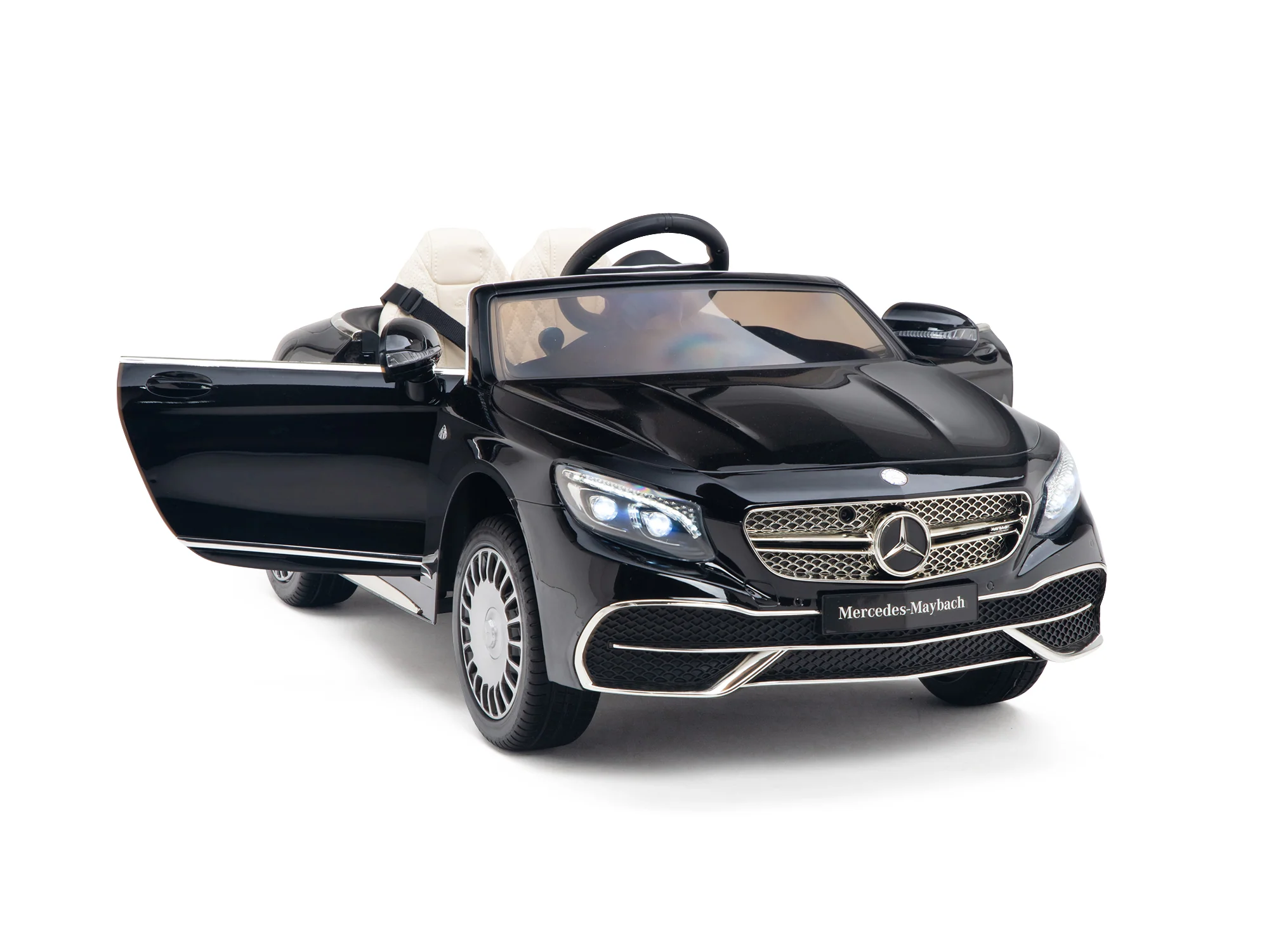 Pink Princess Mercedes Ride On Car For Girls W/Magic Cars® Wireless Parental Control - Image 31