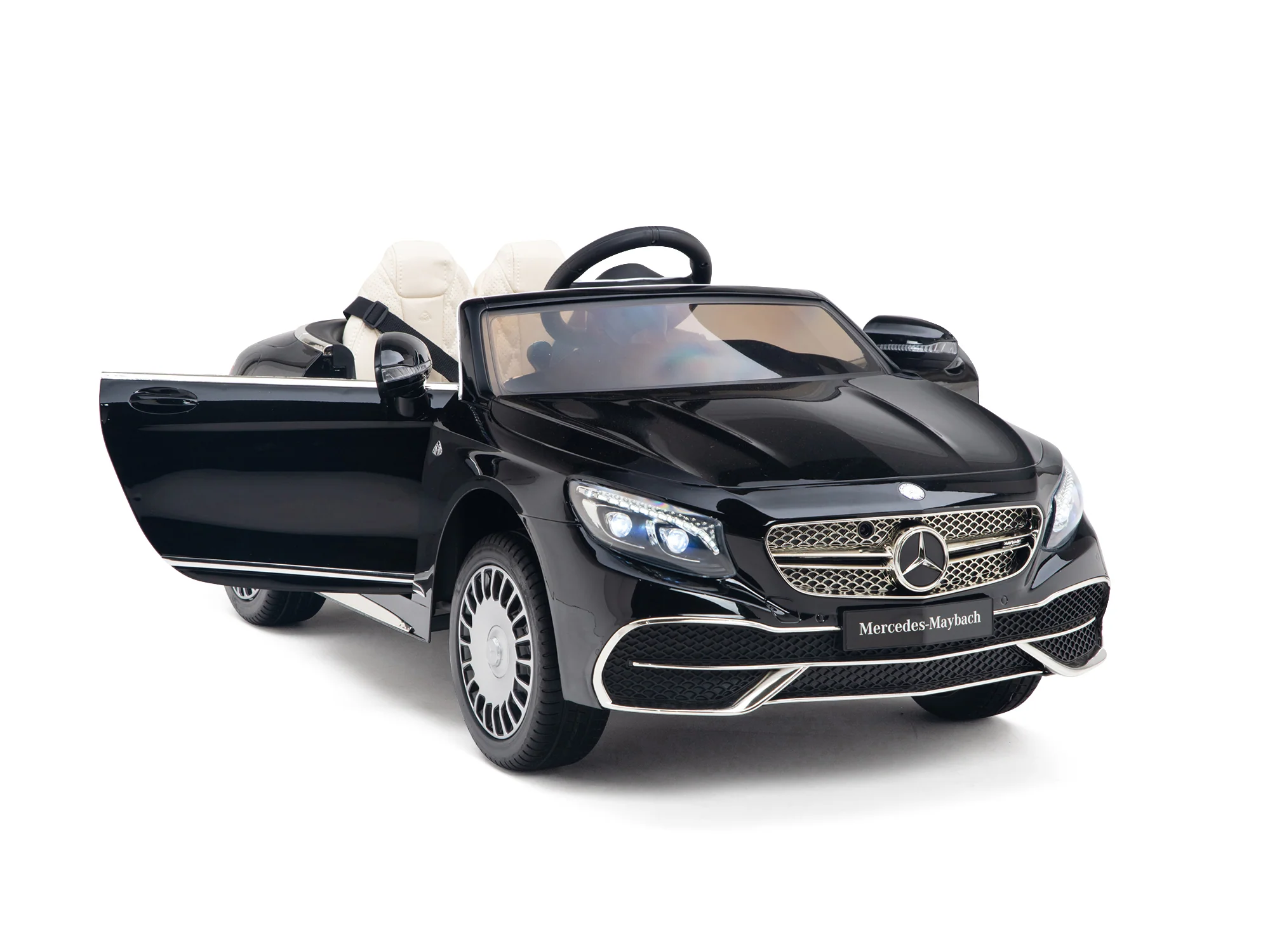 Pink Princess Mercedes Ride On Car For Girls W/Magic Cars® Wireless Parental Control - Image 32
