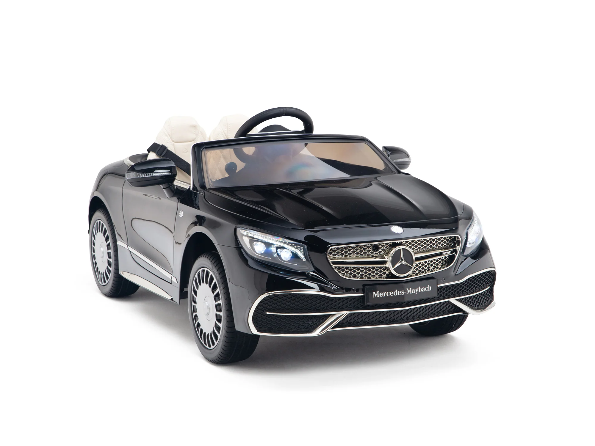 Pink Princess Mercedes Ride On Car For Girls W/Magic Cars® Wireless Parental Control - Image 33