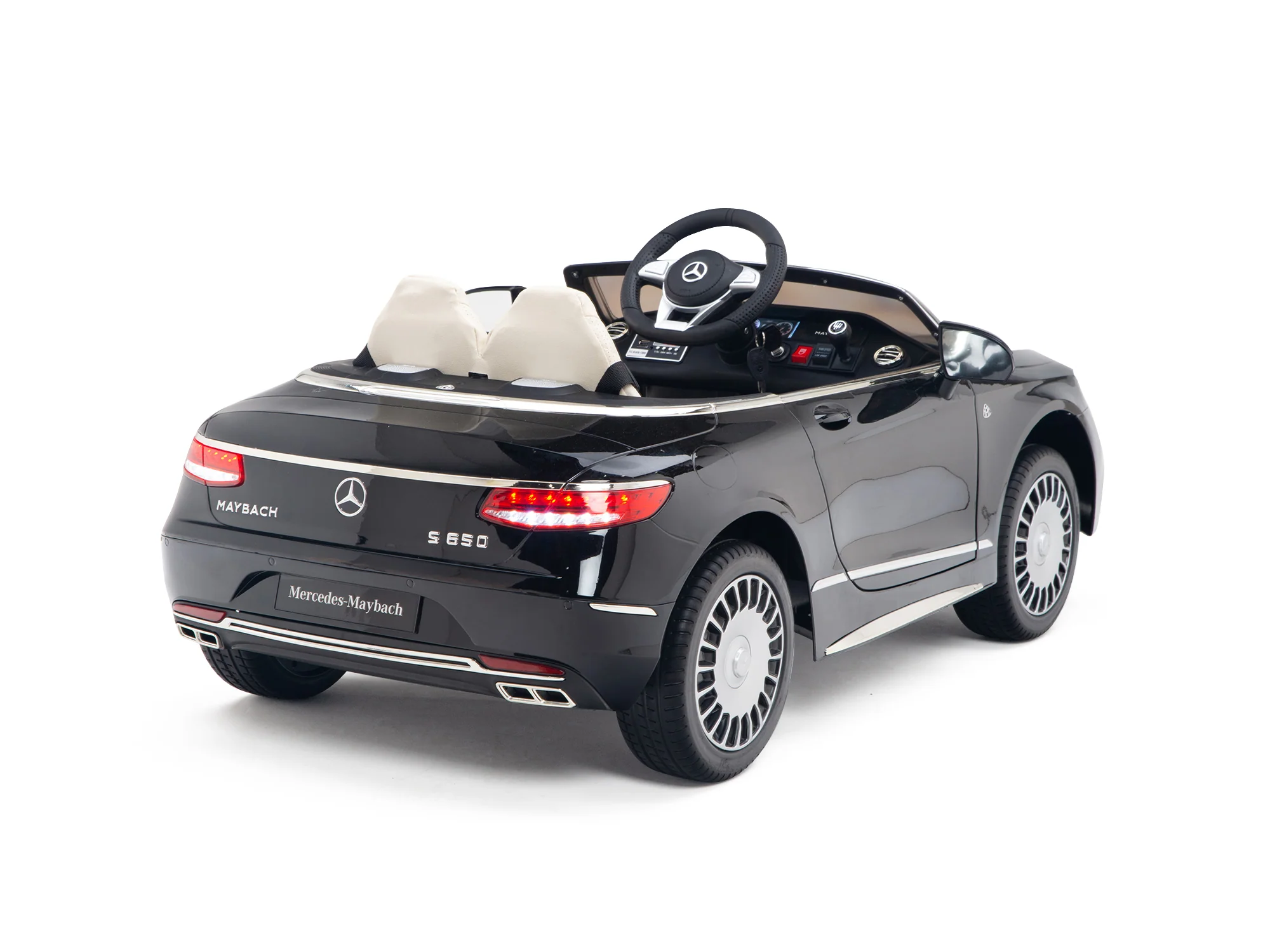 Pink Princess Mercedes Ride On Car For Girls W/Magic Cars® Wireless Parental Control - Image 41