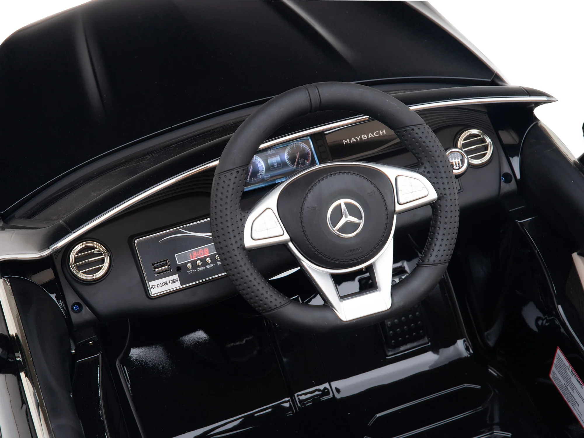 Pink Princess Mercedes Ride On Car For Girls W/Magic Cars® Wireless Parental Control - Image 43