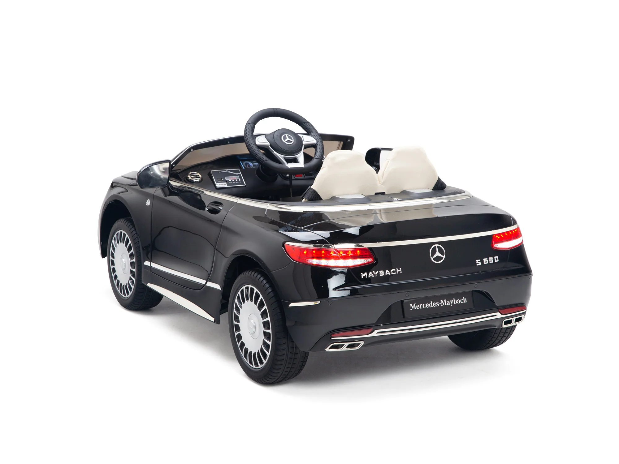 Pink Princess Mercedes Ride On Car For Girls W/Magic Cars® Wireless Parental Control - Image 48