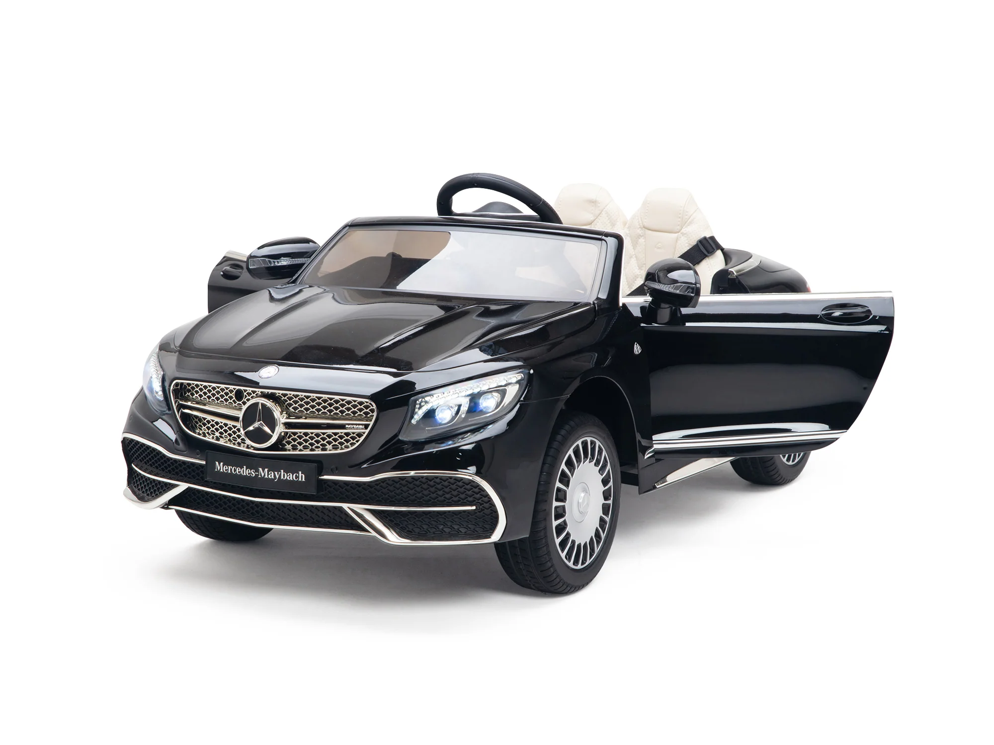 Pink Princess Mercedes Ride On Car For Girls W/Magic Cars® Wireless Parental Control - Image 54