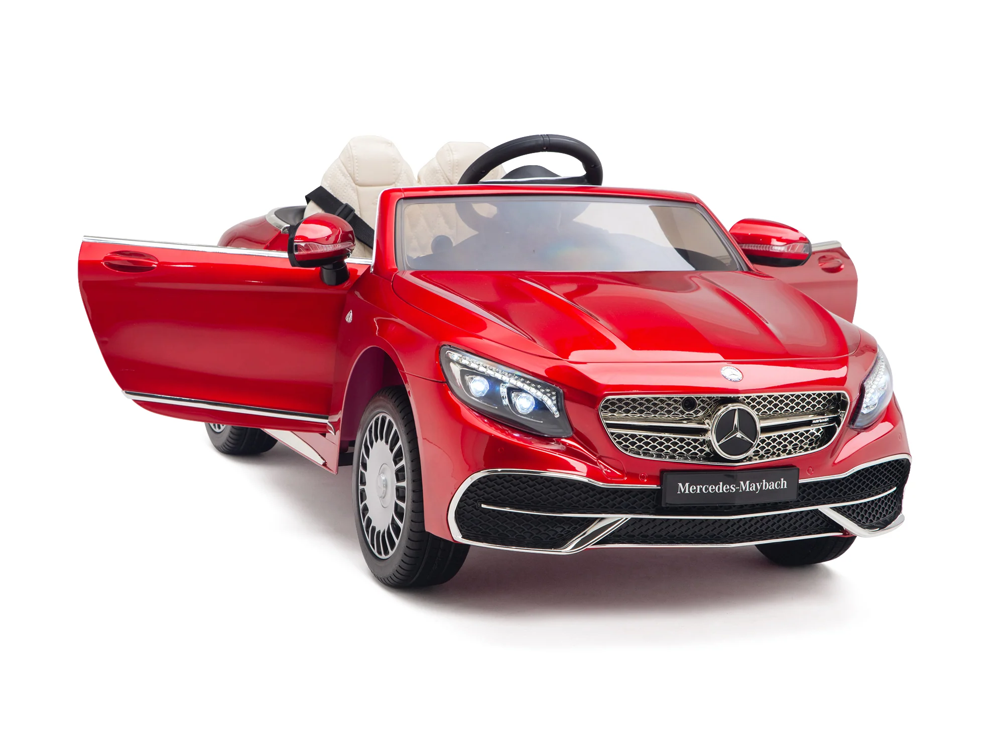 Pink Princess Mercedes Ride On Car For Girls W/Magic Cars® Wireless Parental Control - Image 62