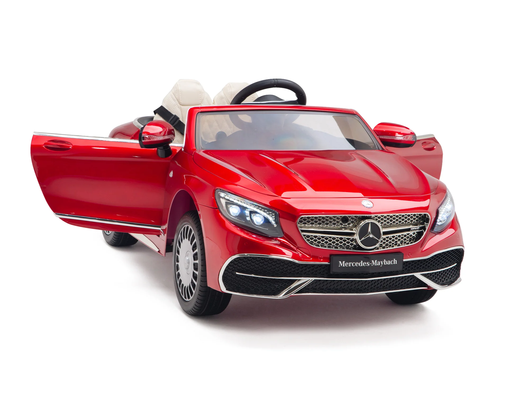Pink Princess Mercedes Ride On Car For Girls W/Magic Cars® Wireless Parental Control - Image 63