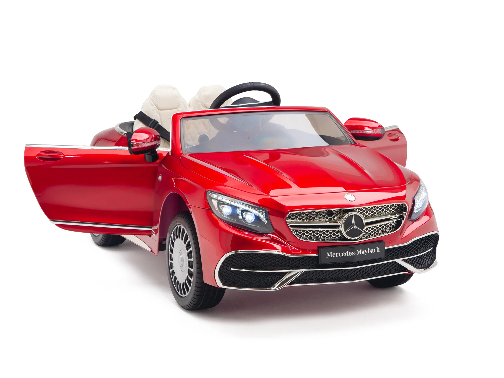 Pink Princess Mercedes Ride On Car For Girls W/Magic Cars® Wireless Parental Control - Image 64