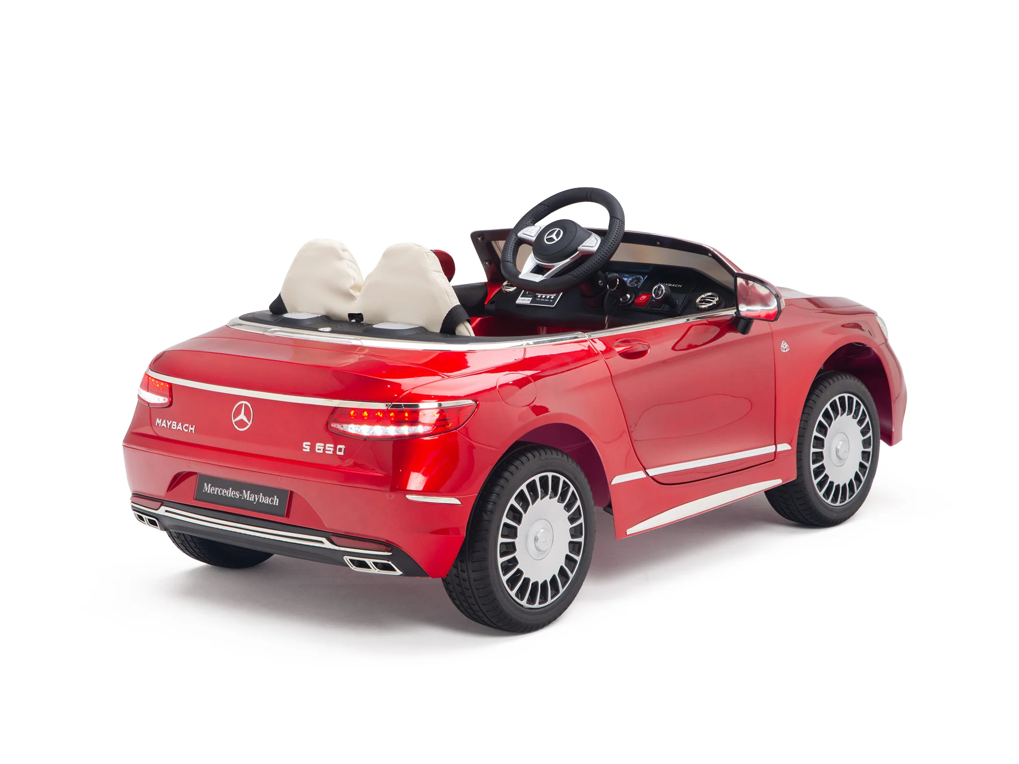 Pink Princess Mercedes Ride On Car For Girls W/Magic Cars® Wireless Parental Control - Image 76