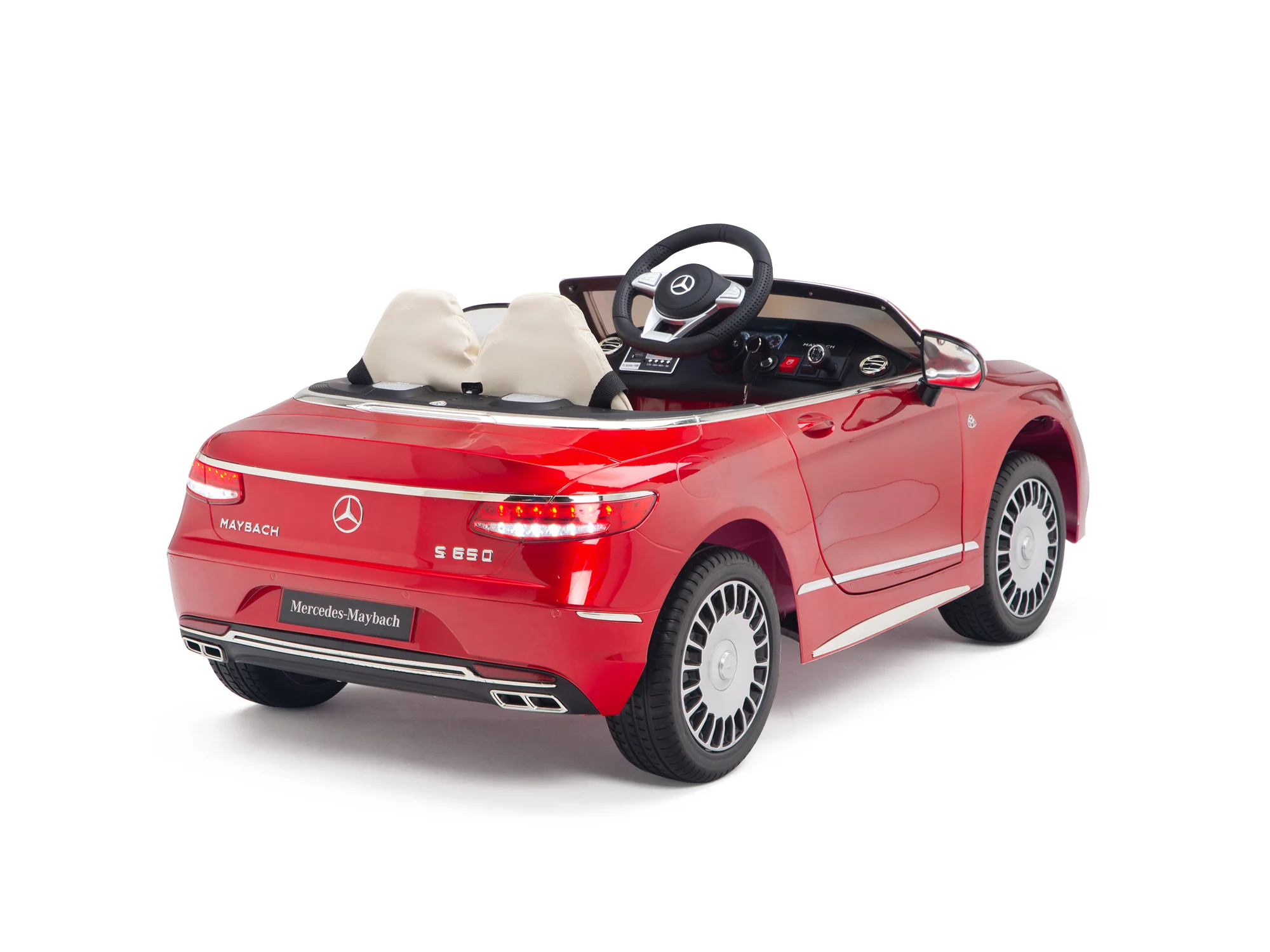 Pink Princess Mercedes Ride On Car For Girls W/Magic Cars® Wireless Parental Control - Image 79