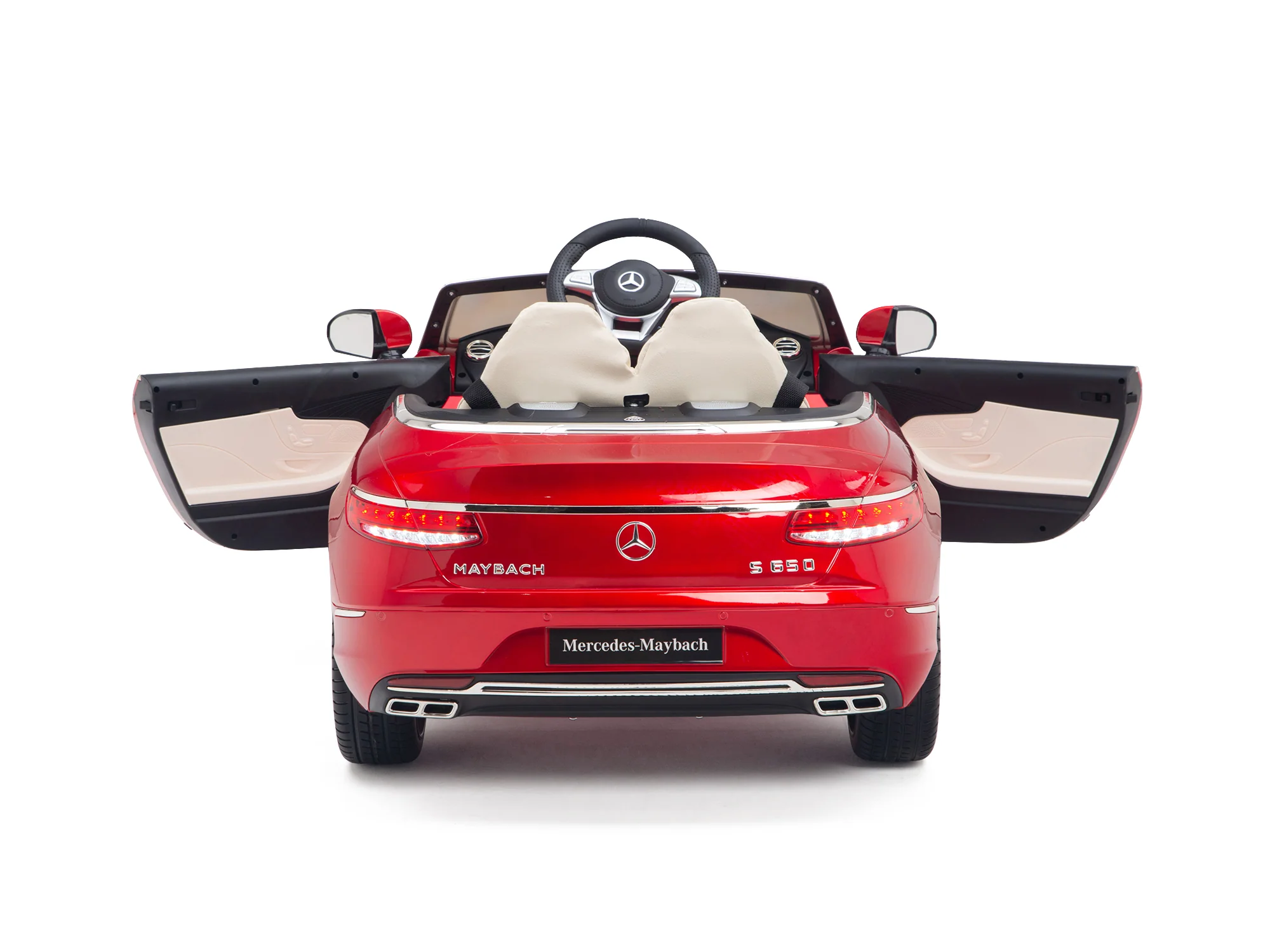 Pink Princess Mercedes Ride On Car For Girls W/Magic Cars® Wireless Parental Control - Image 81