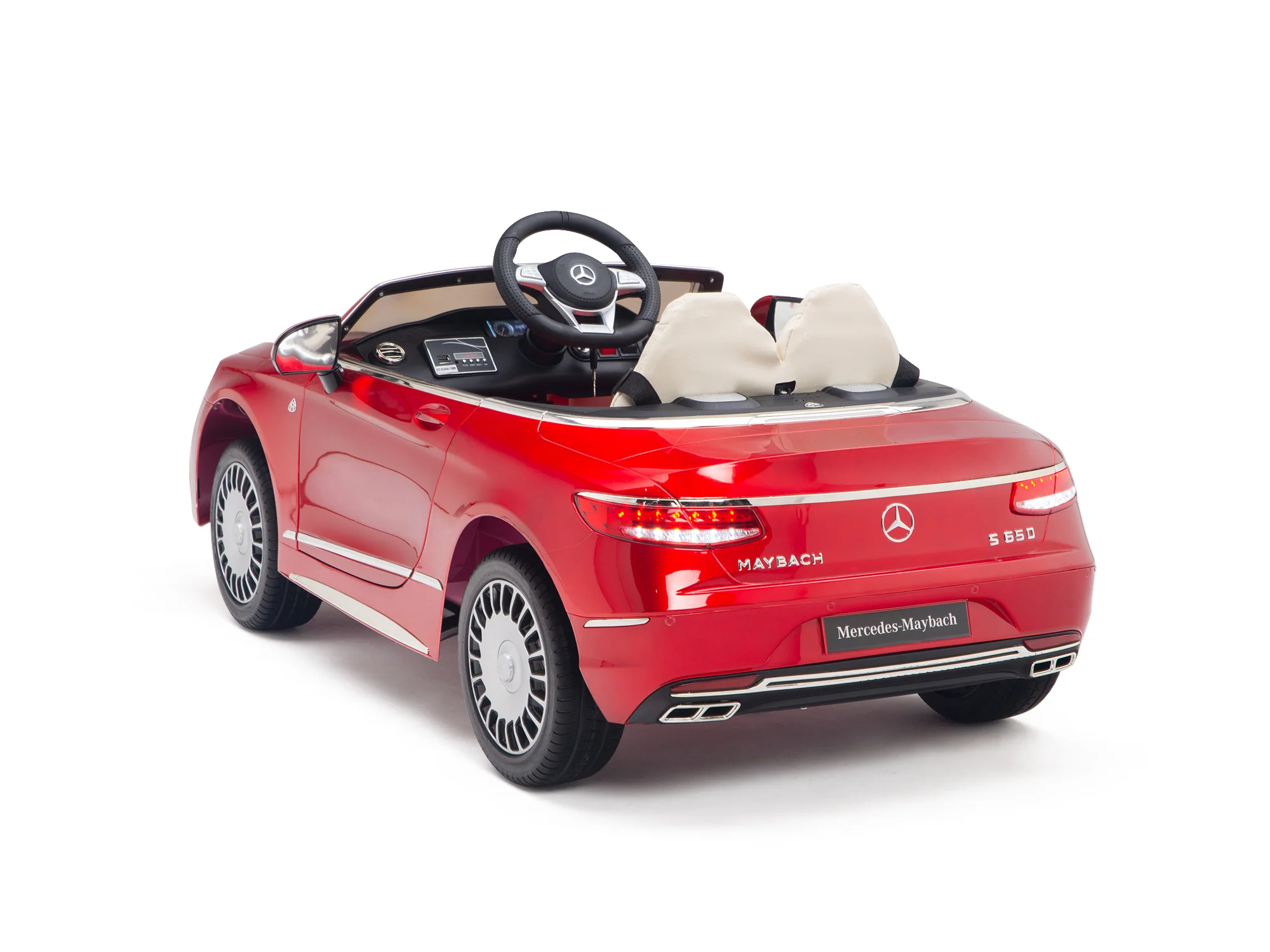 Pink Princess Mercedes Ride On Car For Girls W/Magic Cars® Wireless Parental Control - Image 84