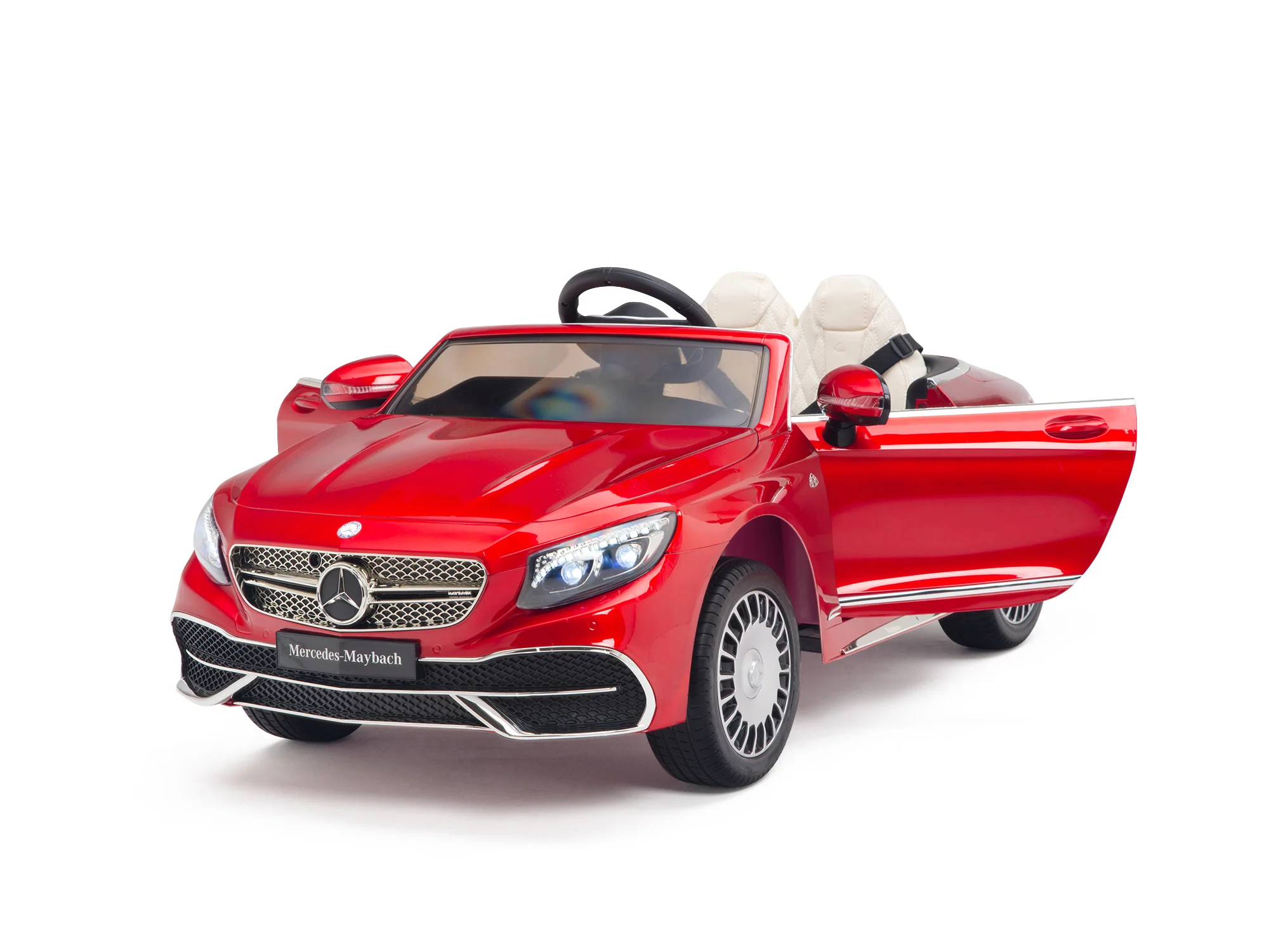 Pink Princess Mercedes Ride On Car For Girls W/Magic Cars® Wireless Parental Control - Image 88