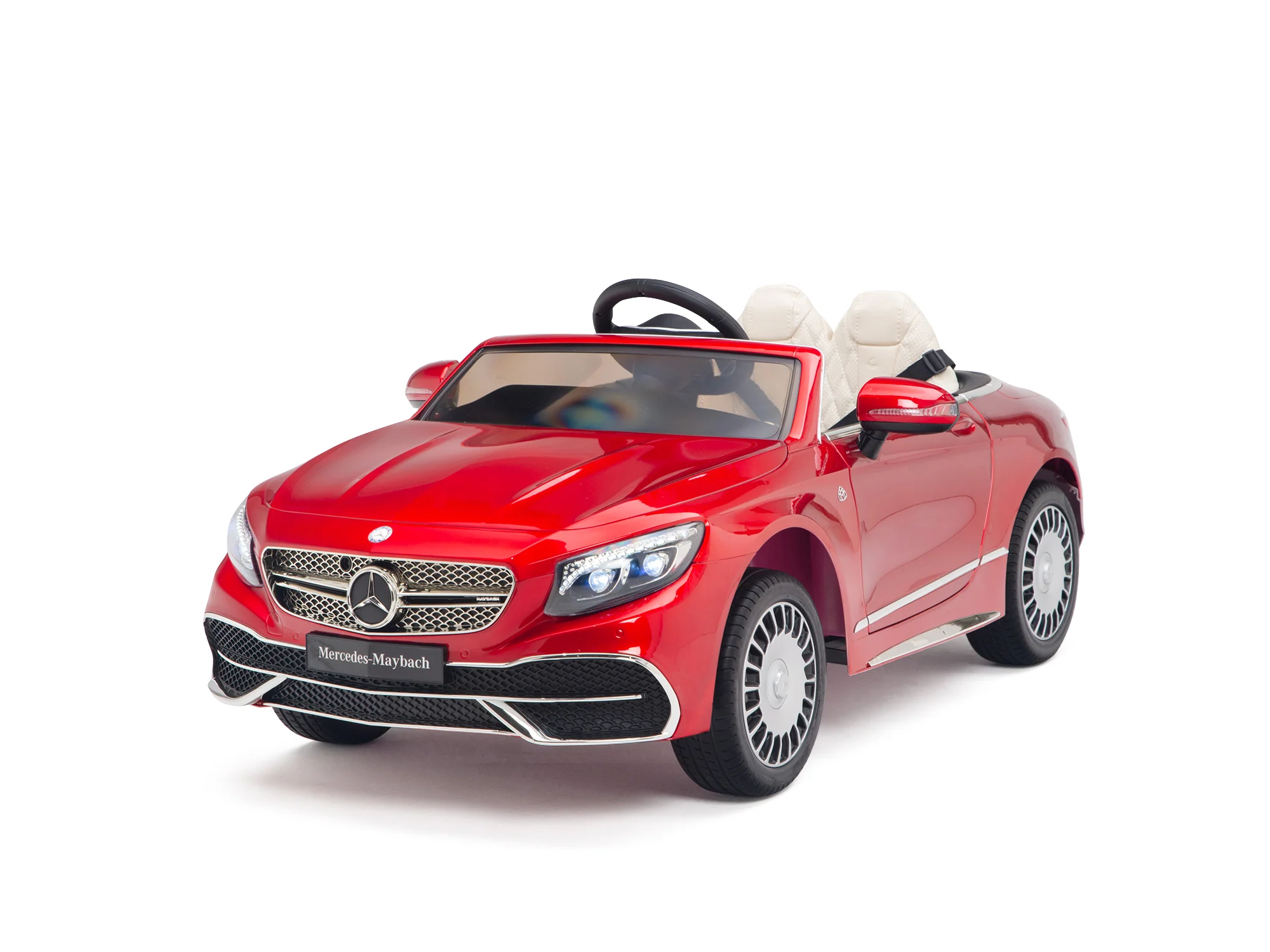 Pink Princess Mercedes Ride On Car For Girls W/Magic Cars® Wireless Parental Control - Image 90