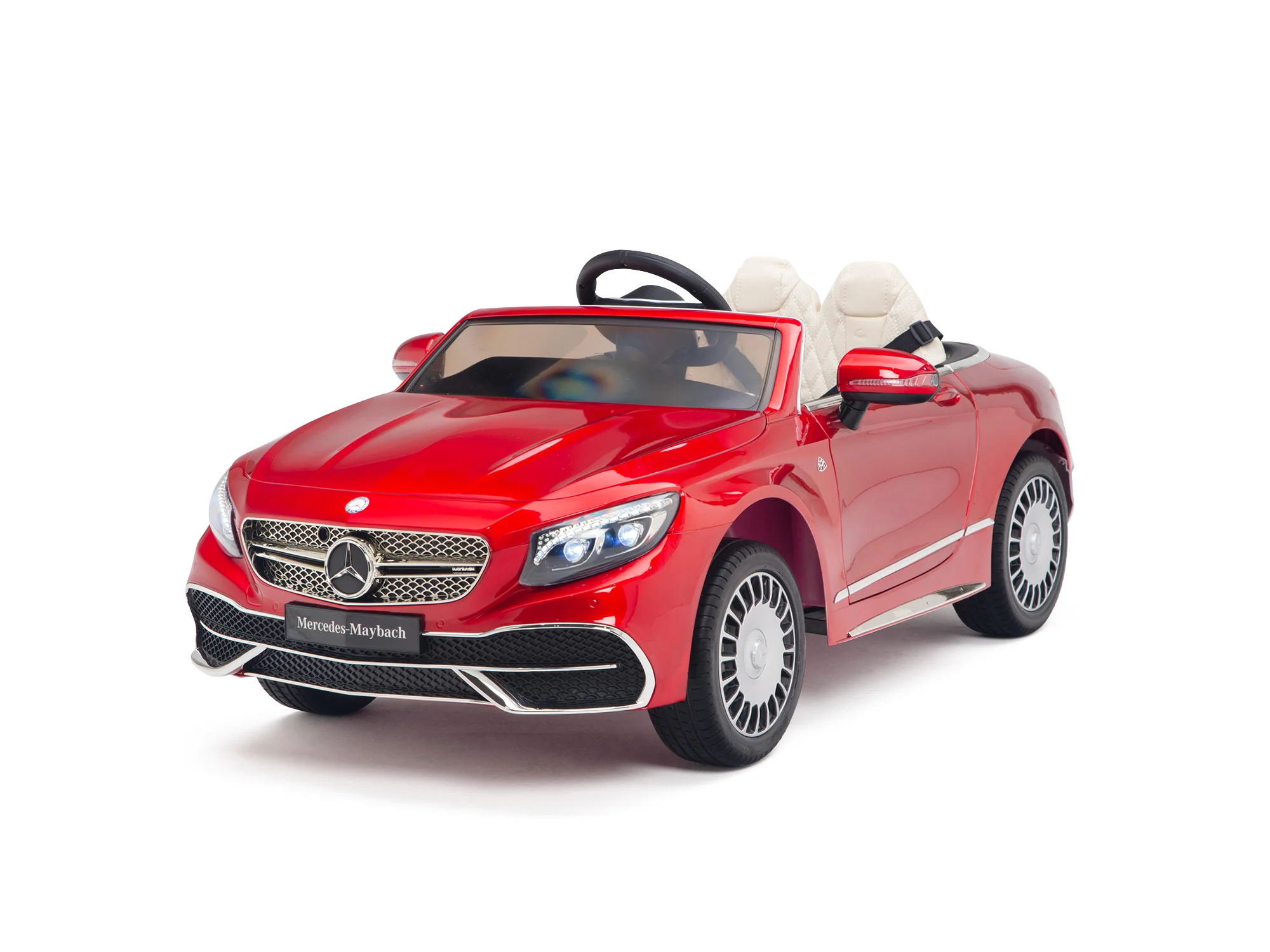 Pink Princess Mercedes Ride On Car For Girls W/Magic Cars® Wireless Parental Control - Image 91