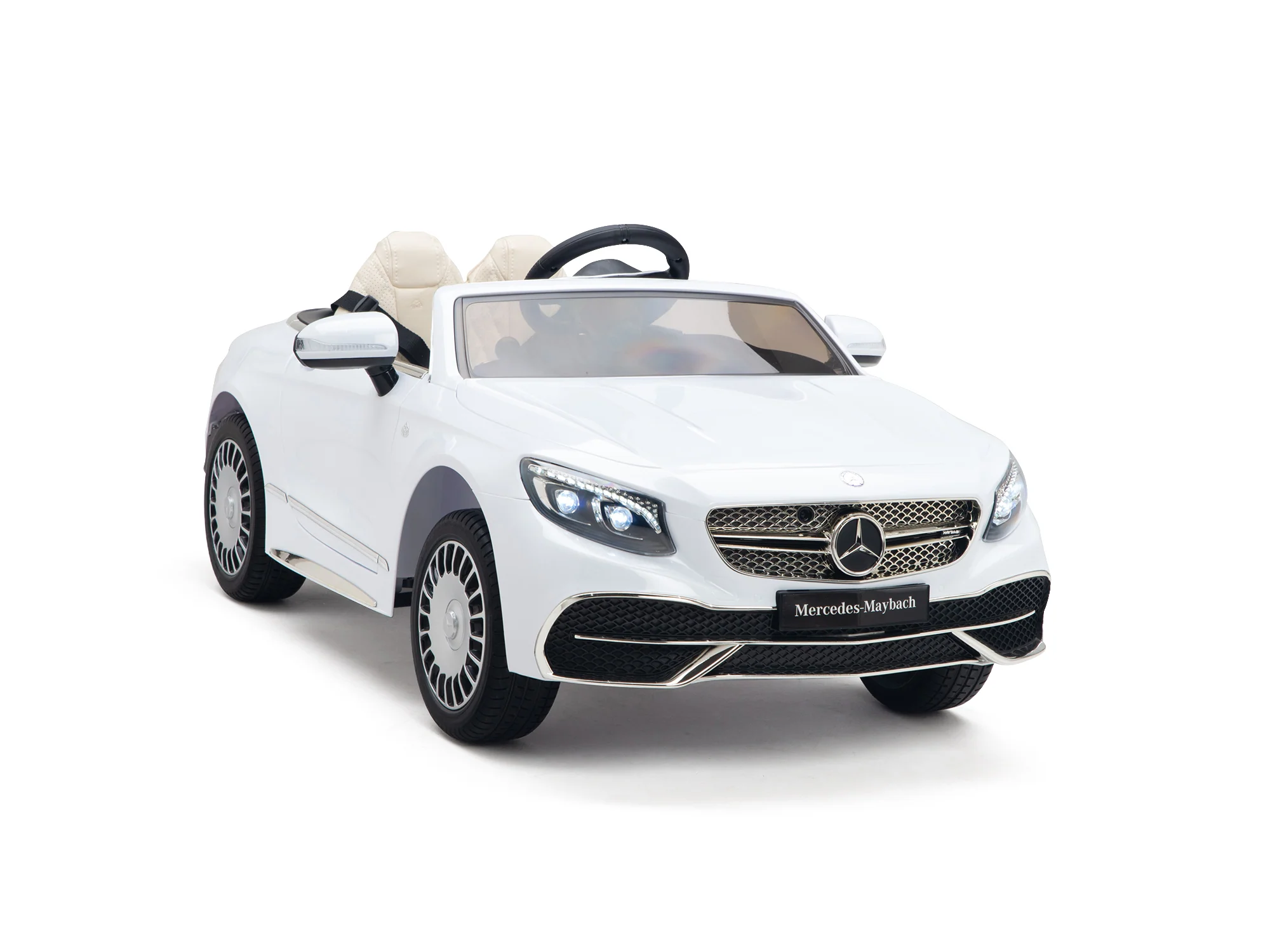 Pink Princess Mercedes Ride On Car For Girls W/Magic Cars® Wireless Parental Control - Image 98