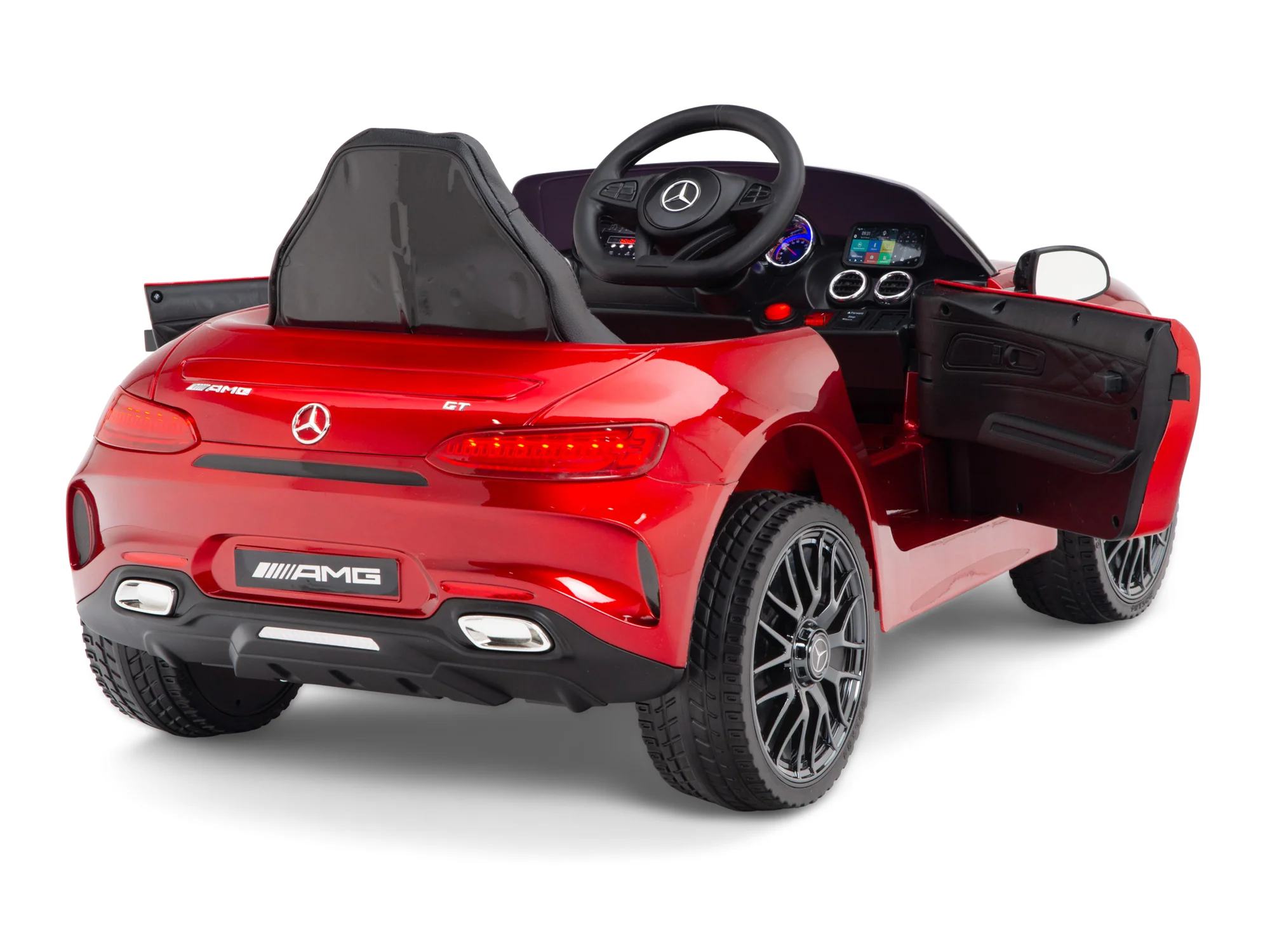AMG Mercedes Ride On Electric Car For Children W/Magic Cars® Wireless Parental Control - Image 23