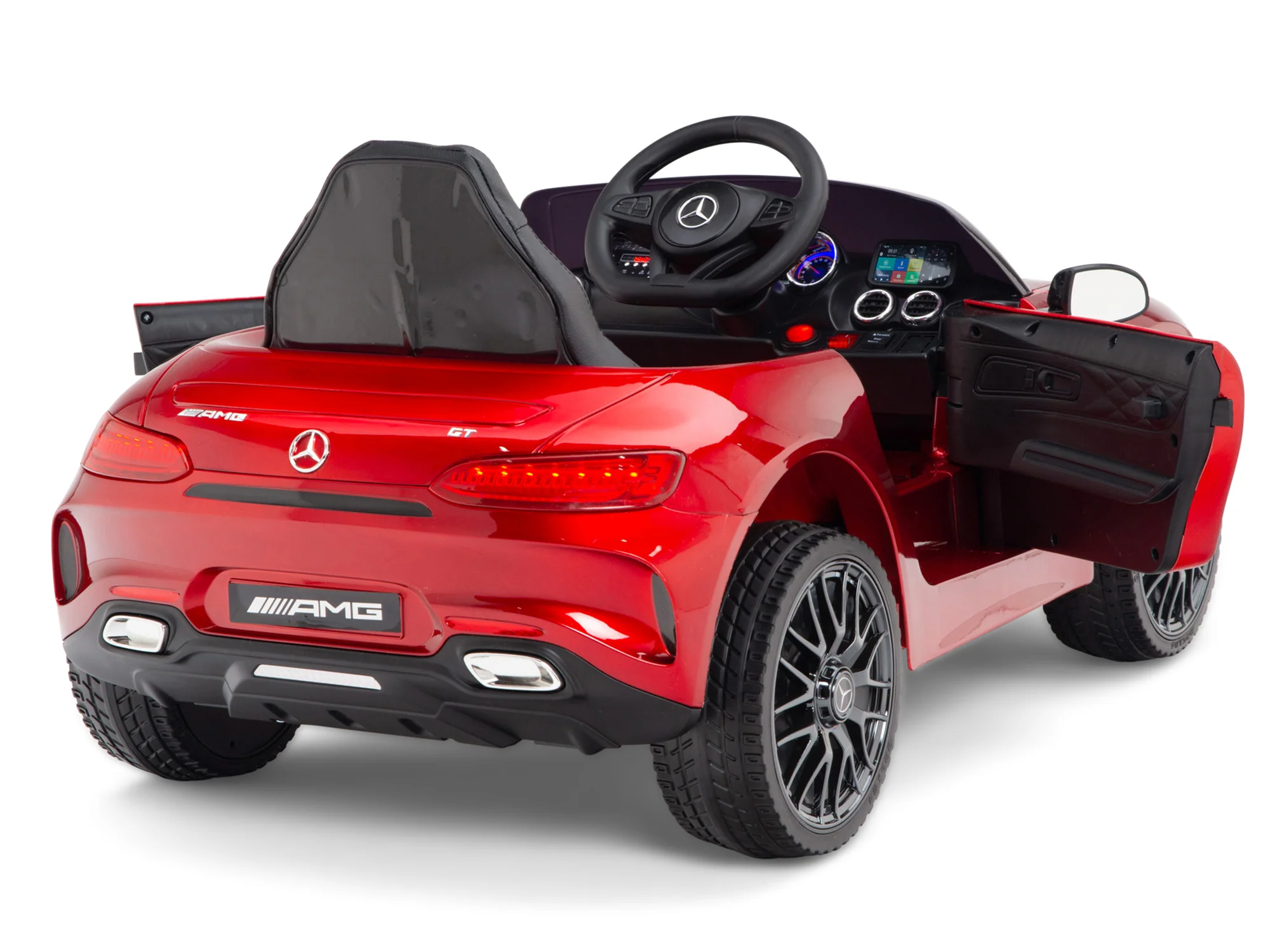 AMG Mercedes Ride On Electric Car For Children W/Magic Cars® Wireless Parental Control - Image 3