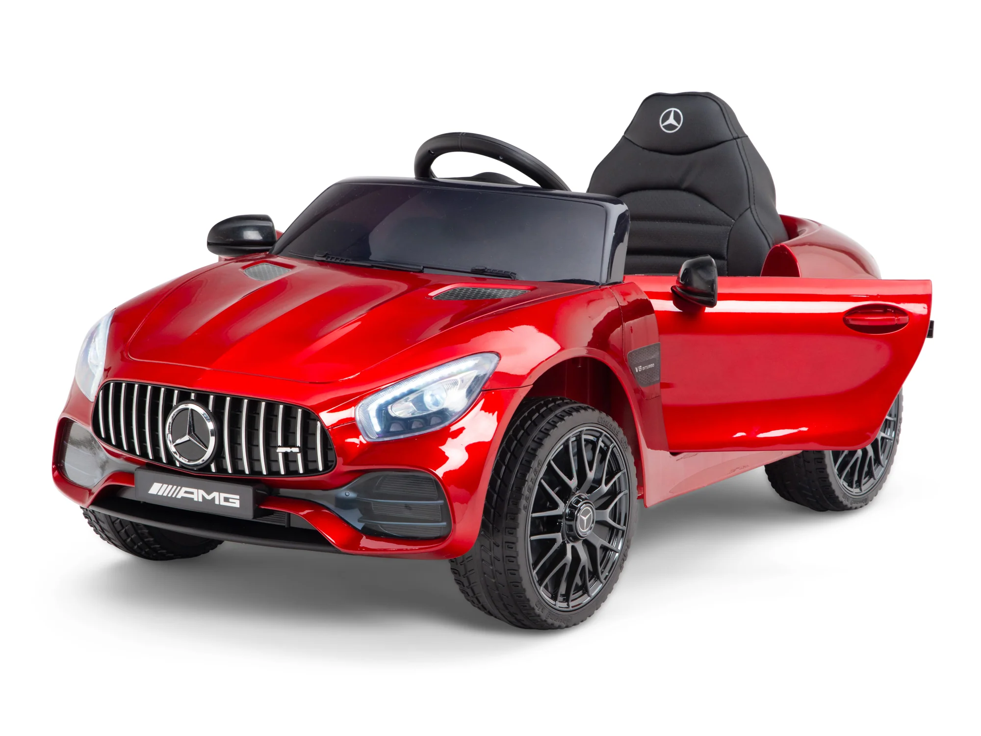 AMG Mercedes Ride On Electric Car For Children W/Magic Cars® Wireless Parental Control - Image 35