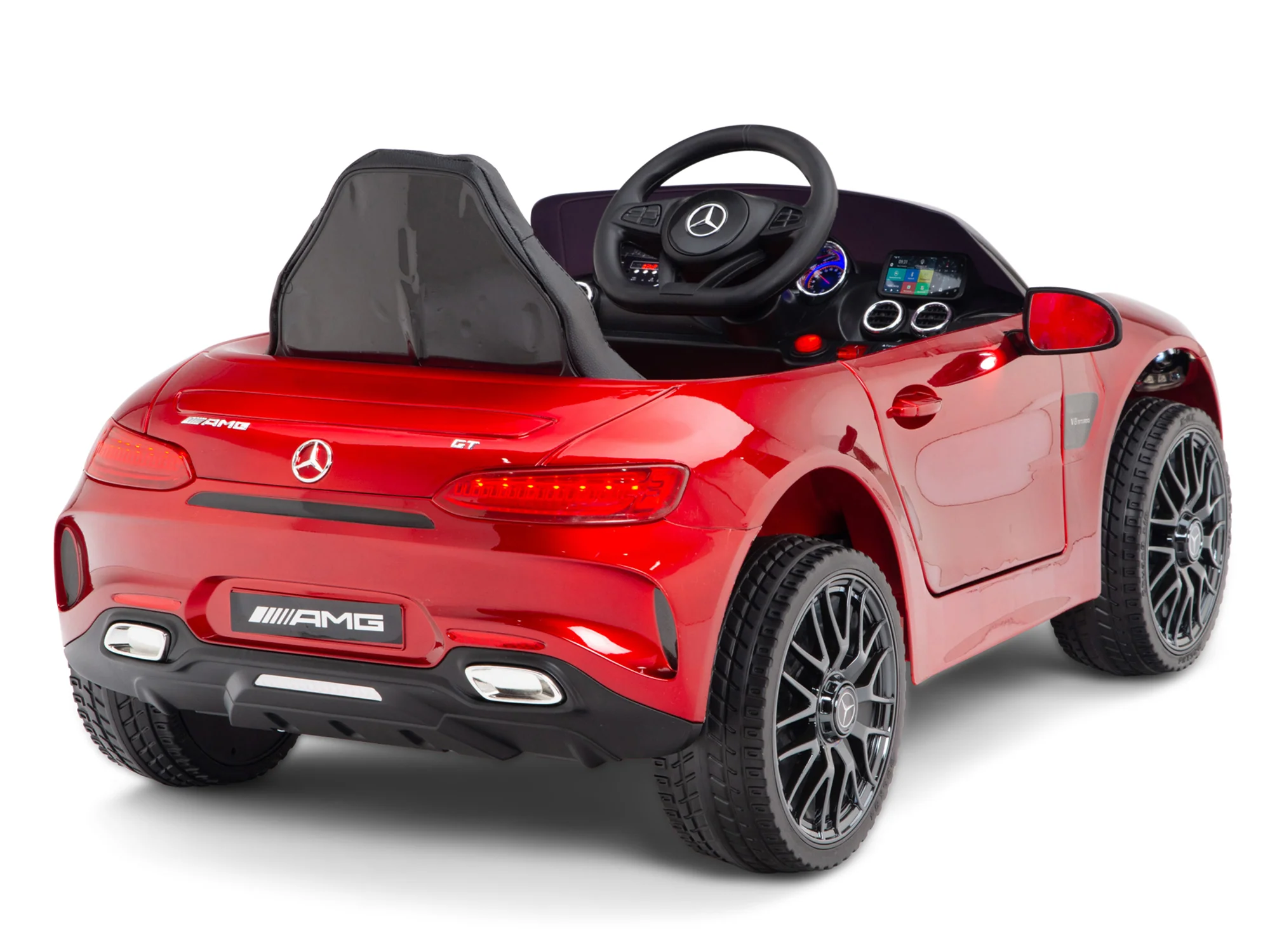 AMG Mercedes Ride On Electric Car For Children W/Magic Cars® Wireless Parental Control - Image 4