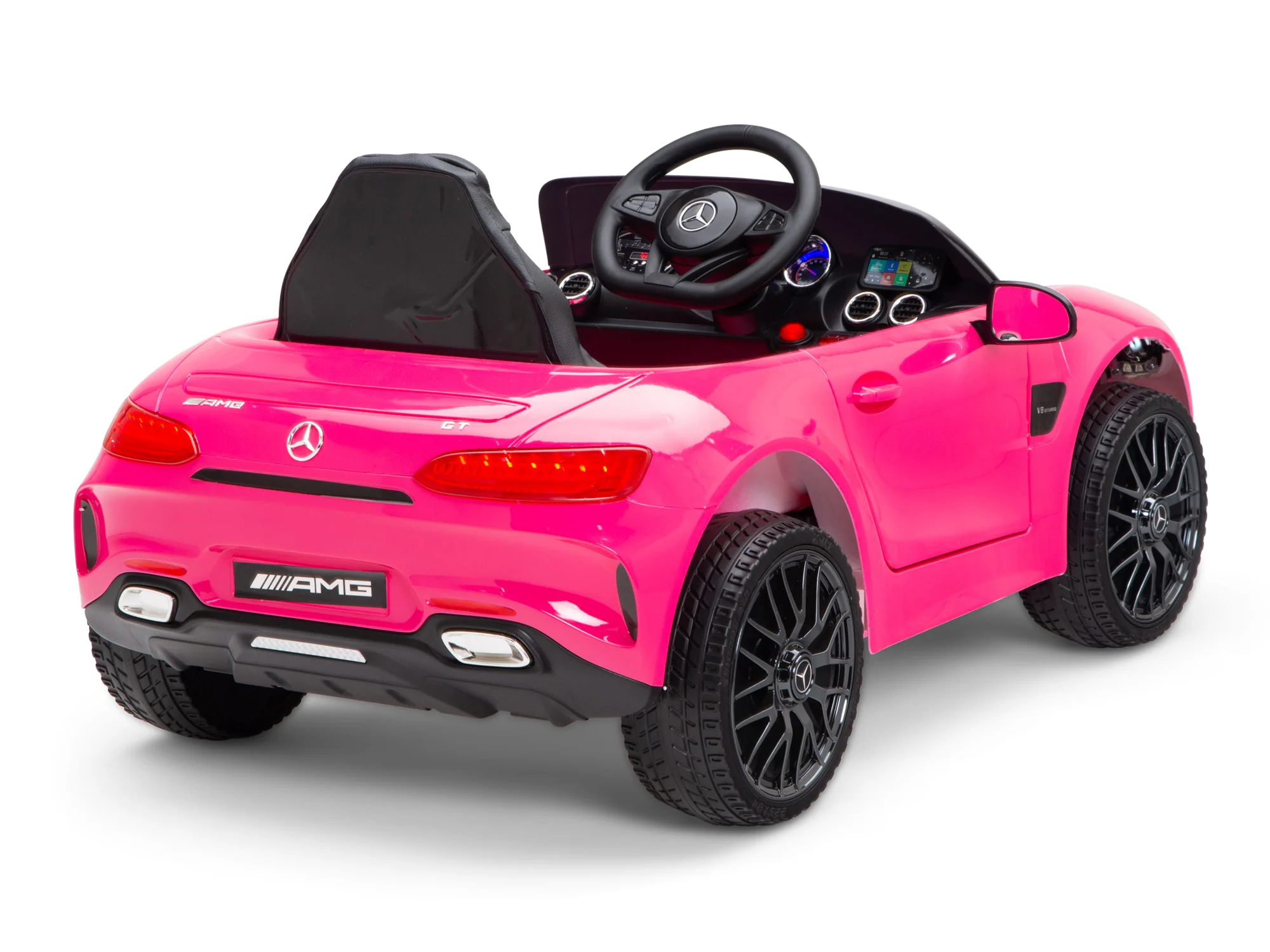 AMG Mercedes Ride On Electric Car For Children W/Magic Cars® Wireless Parental Control - Image 76