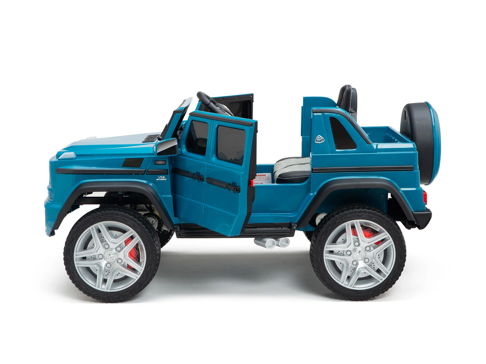 Mercedes G Wagon AMG G55 G63 Electric Ride On Car For Children W/Magic Cars® Wireless Parental Control - Image 112