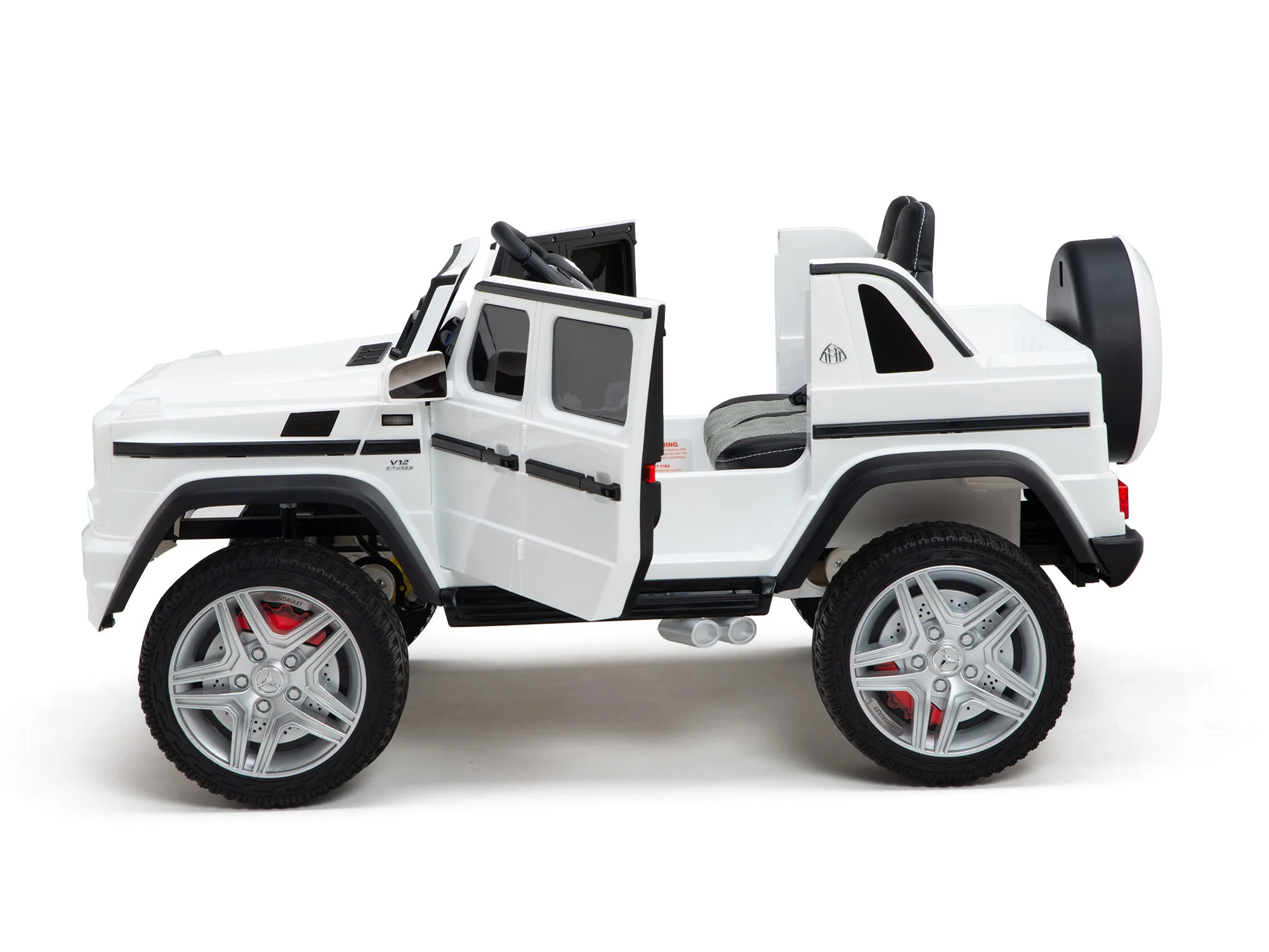Mercedes G Wagon AMG G55 G63 Electric Ride On Car For Children W/Magic Cars® Wireless Parental Control - Image 53