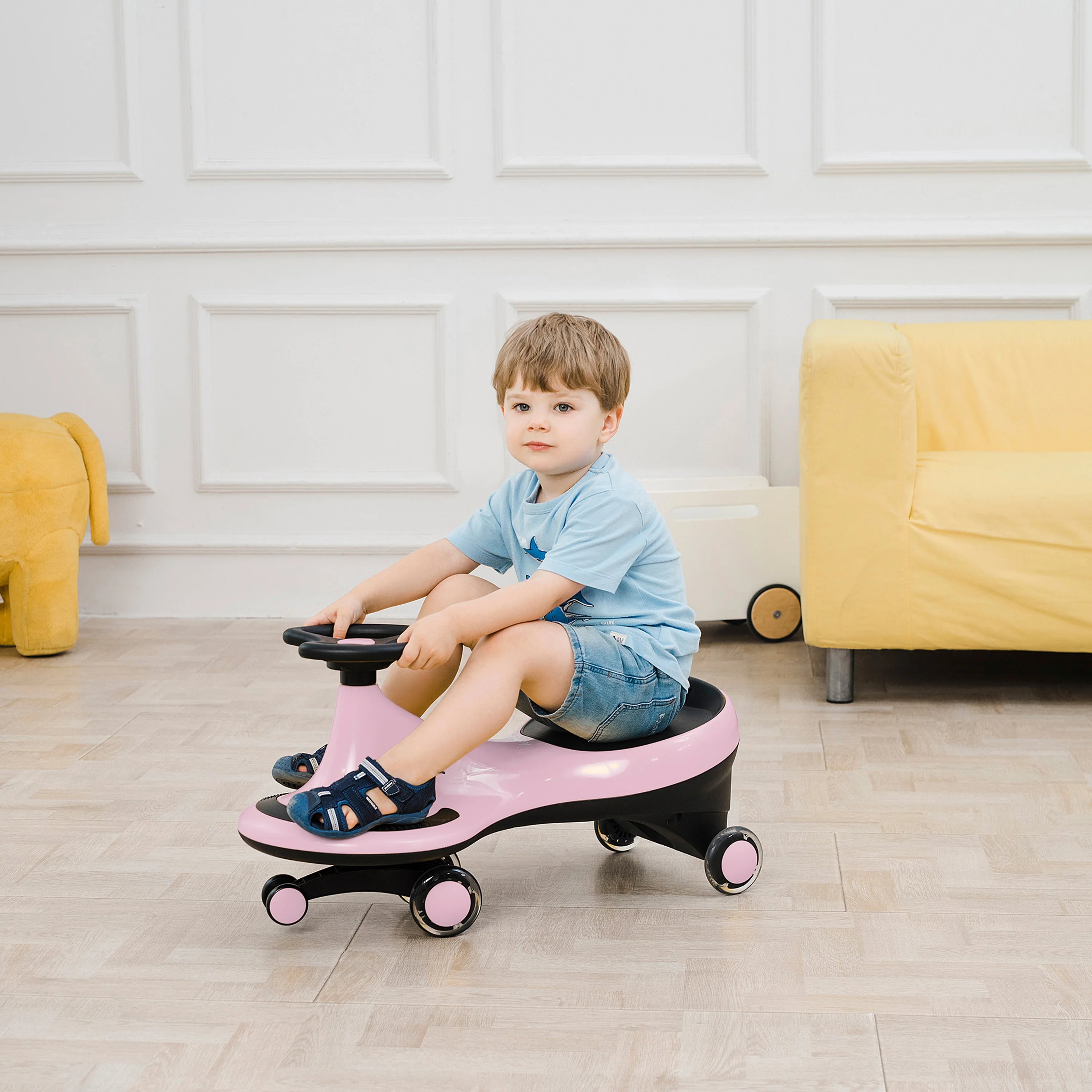Magic Cars Toys Swing Car with Flashing Wheels - Image 35
