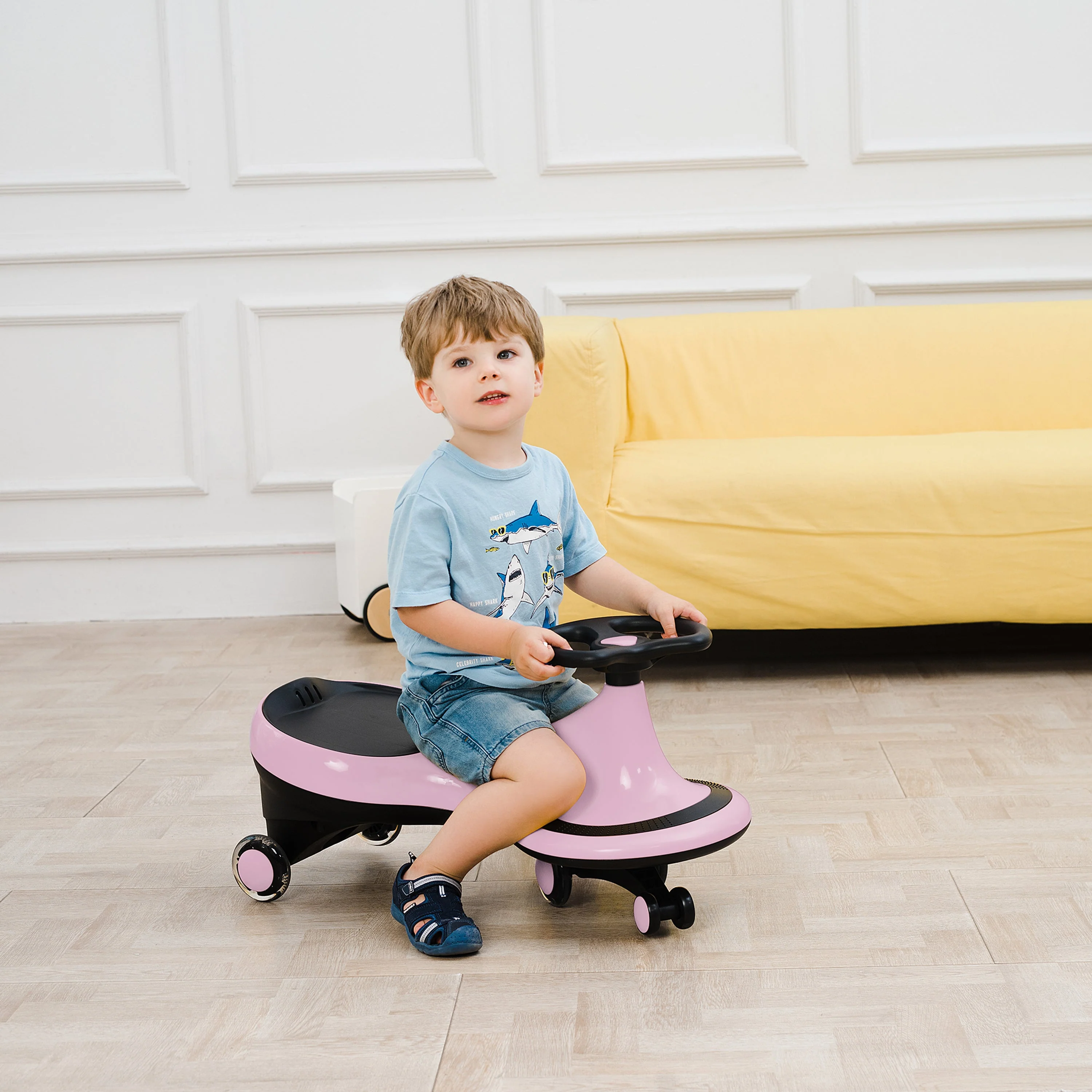 Magic Cars Toys Swing Car with Flashing Wheels - Image 37