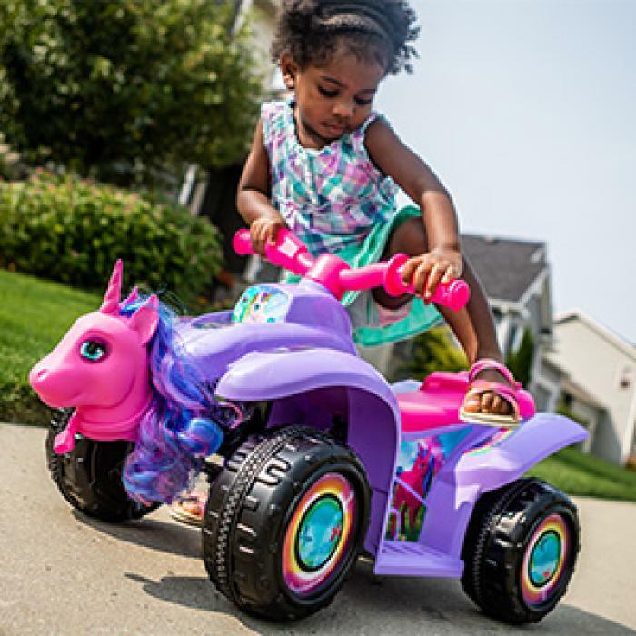 Magical Unicorn Quad for Toddlers, 6V Battery Powered, Ideal for Ages 1.5-3, Purple - Image 12