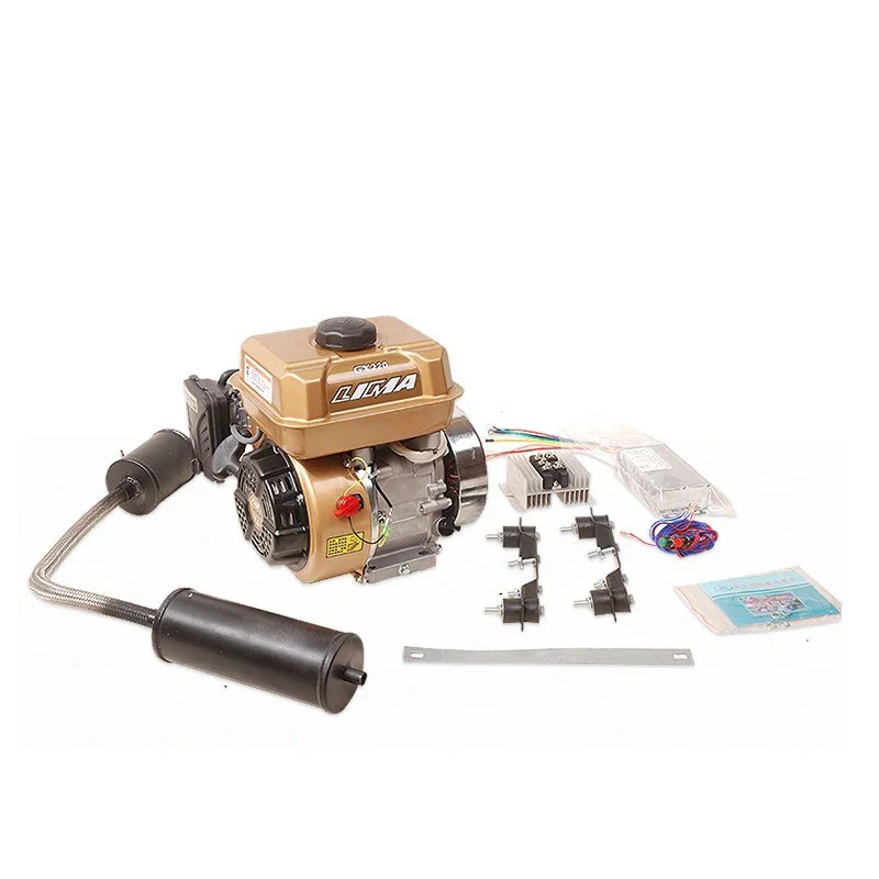 Manual Range Extender Generator for 48V-72V Electric and Gasoline Tricycles Charging - Image 5