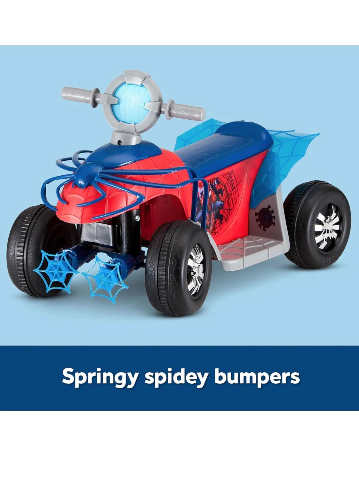 Spider-Man 6V Premium Toddler Quad Ride-On Toy for Ages 18-30 Months - Image 4