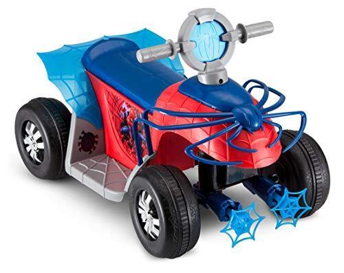 Marvel's Spider-Man Premium Toddler Quad Ride-On for Kids 18-30 Months by Kid Trax - Image 9