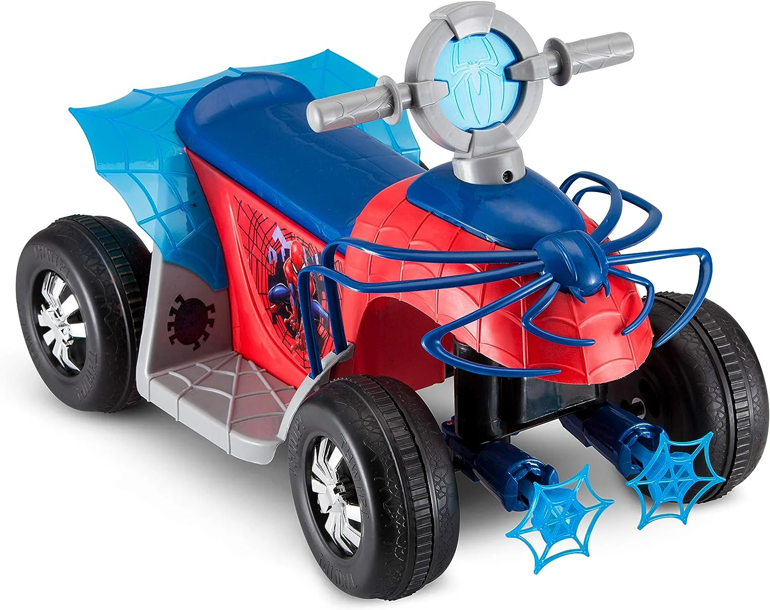 Marvel's Spider-Man Premium Toddler Quad Ride-On for Kids Ages 18-30 Months by Kid Trax - Image 10