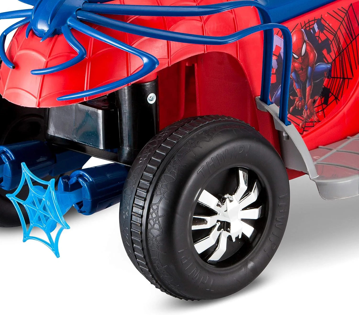 Marvel's Spider-Man Premium Toddler Quad Ride-On for Kids Ages 18-30 Months by Kid Trax - Image 12