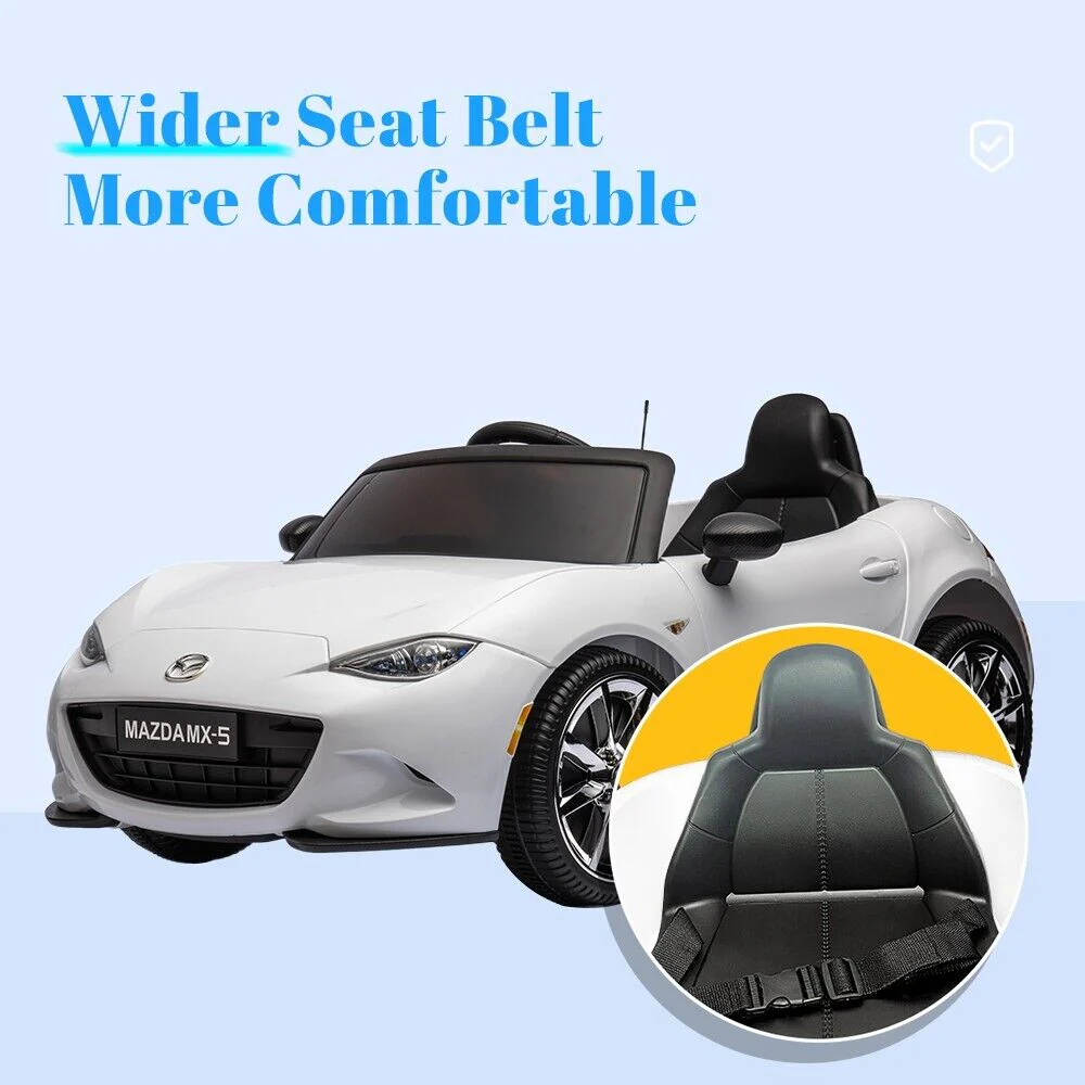 Mazda Licensed 12V Ride-On Car for Kids with Remote Control - Image 5