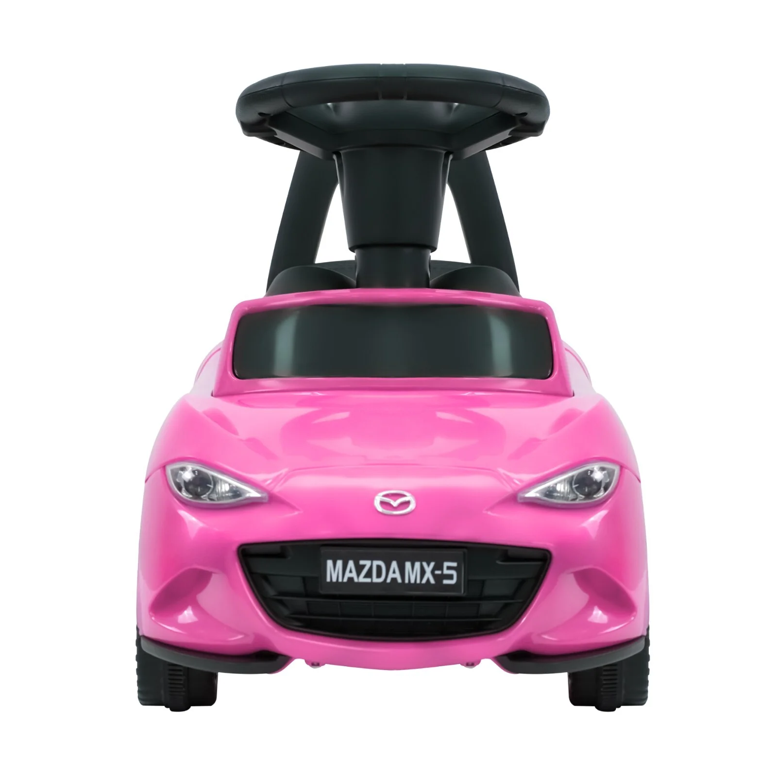 3-in-1 Ride-On Push Car and Stroller Toy for Babies and Toddlers with 40 lbs Load Capacity - Image 9