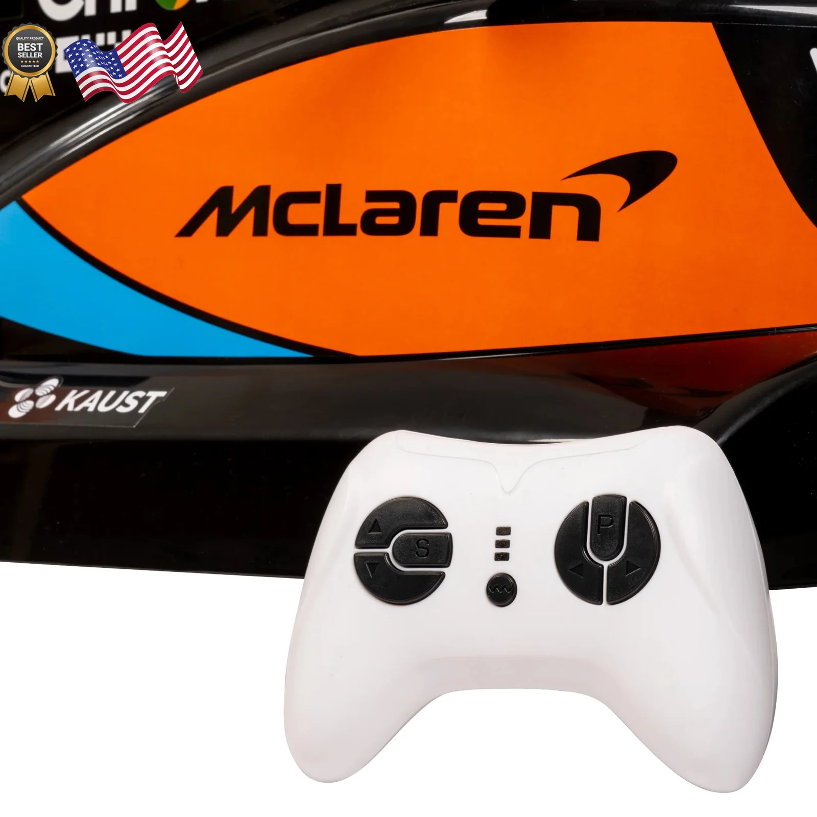 12V Remote Control Kids Ride-On F1 Race Car Toy with Battery - Image 9