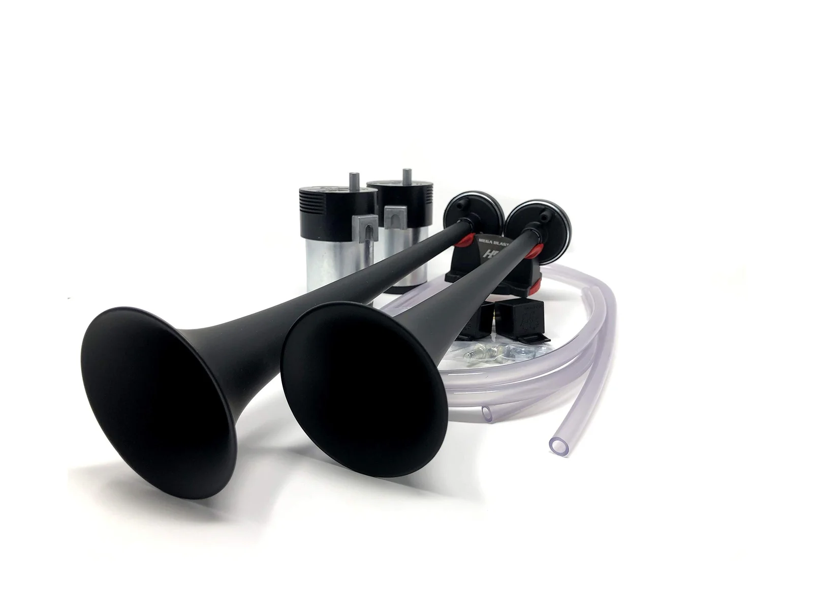 Mega Blast Air Horns for Trucks Cars SUVs and Trains Extremely Loud Black - Image 3