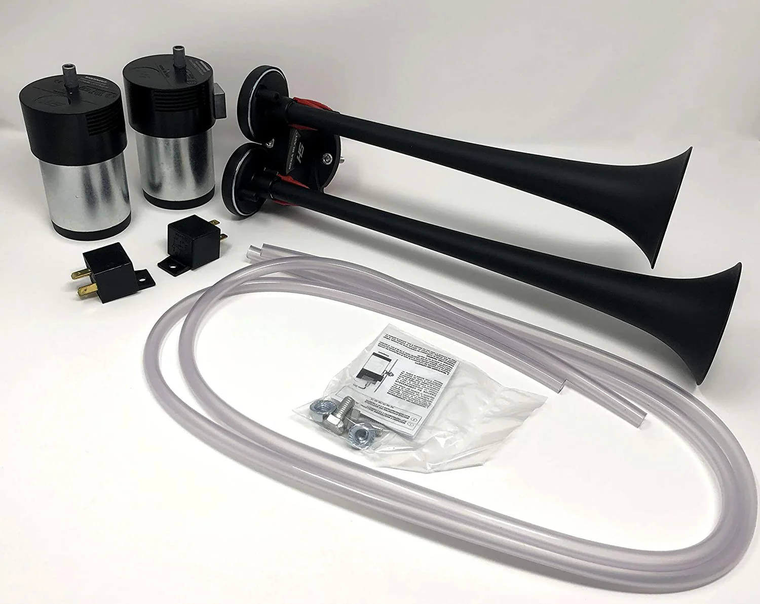 Mega Blast Air Horns for Trucks Cars SUVs and Trains with Extremely Loud Sound Black - Image 7